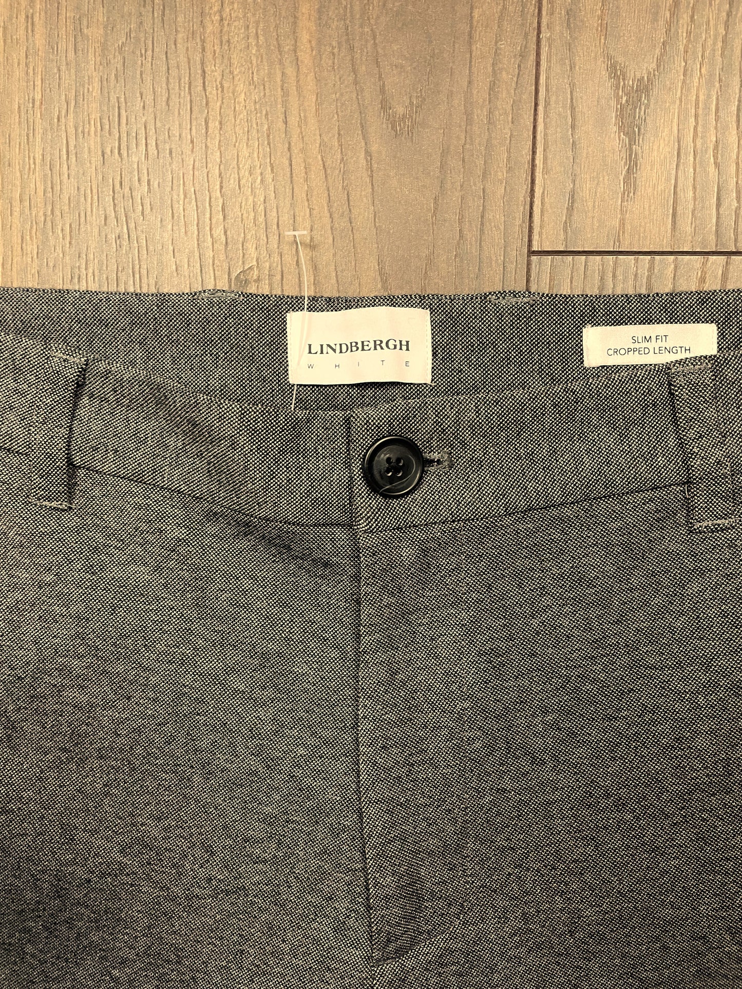 Ανδρικό Παντελόνι LINDBERGH White Slim Fit σε Γκρι χρώμα (Medium)