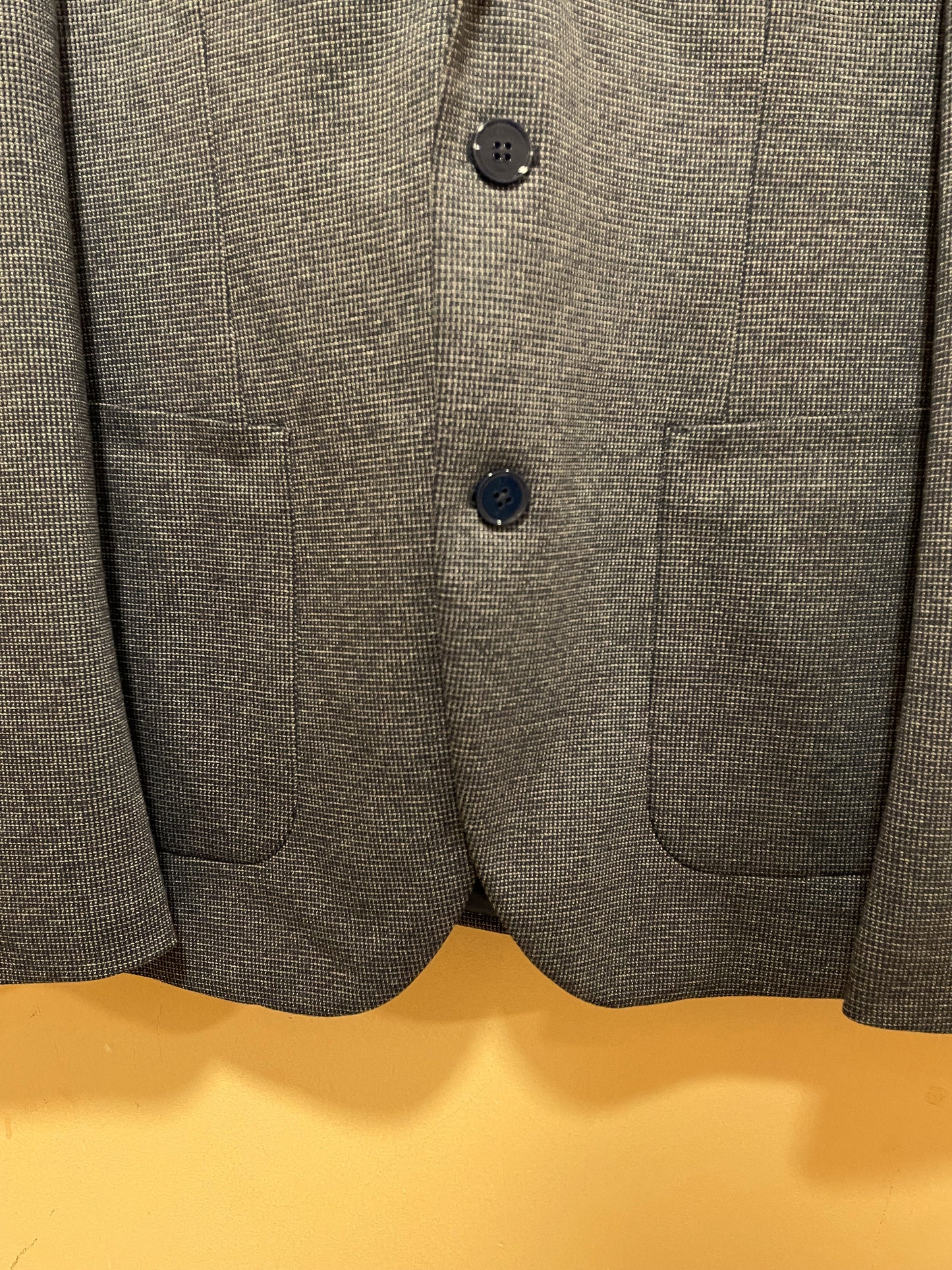 Κλασικό Ανδρικό Σακάκι MCNEAL Super Slim σε Navy - Γκρι χρώμα (Μ-Νο 98)