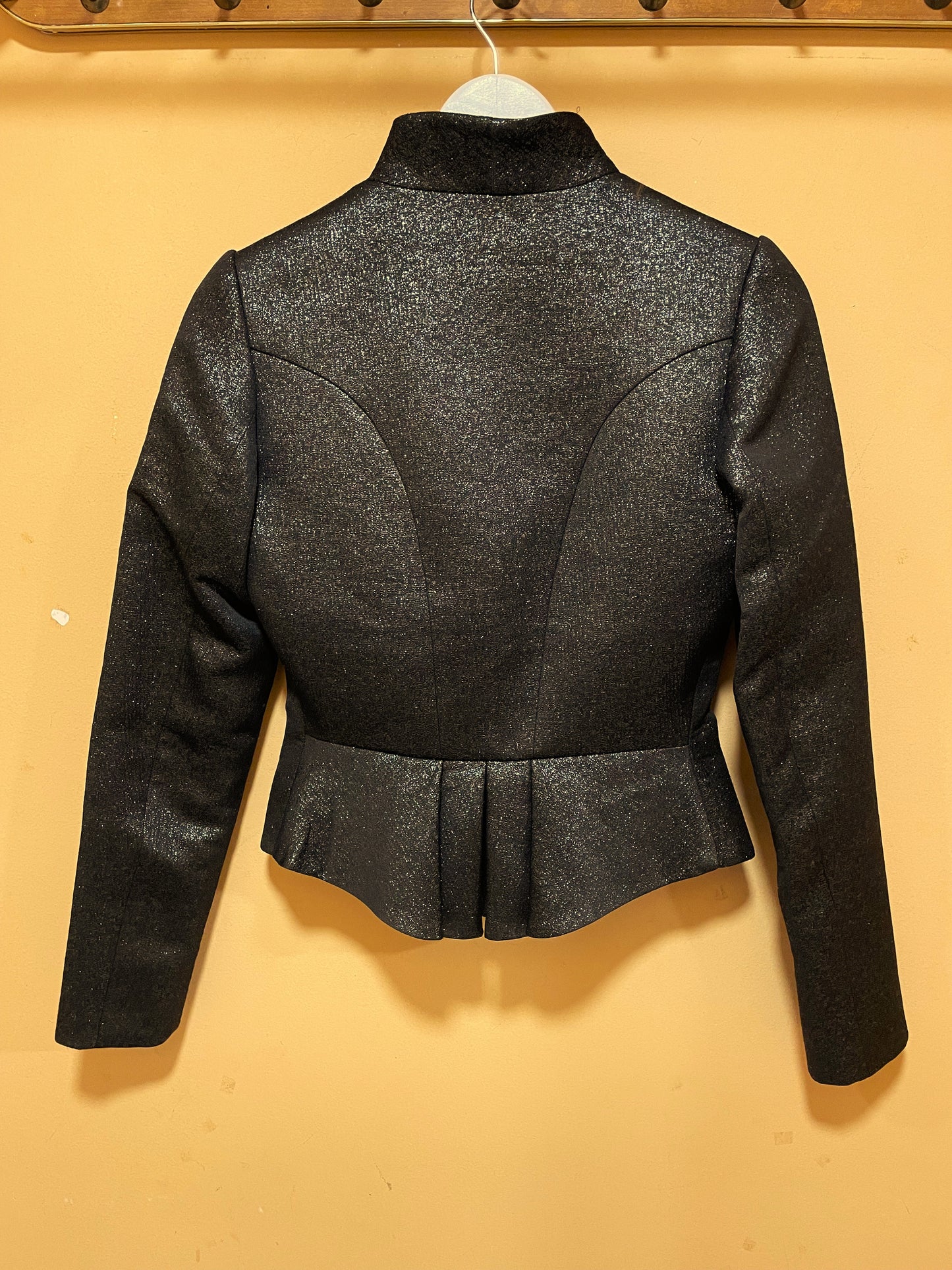 Vintage, Lurex Γυναικείο Σακάκι σε Γκρι-Καφέ χρώμα (Small - 36(EUR))