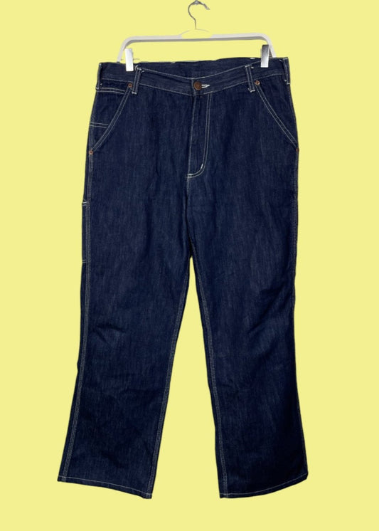 Aνδρικό Τζιν Παντελόνι CARHARTT σε Σκούρο Denim χρώμα (No 34/32)