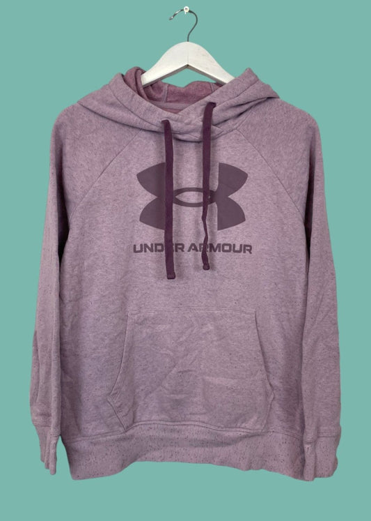 Γυναικεία Φούτερ Μπλούζα με κουκούλα UNDER ARMOUR σε Λιλά χρώμα (Medium)