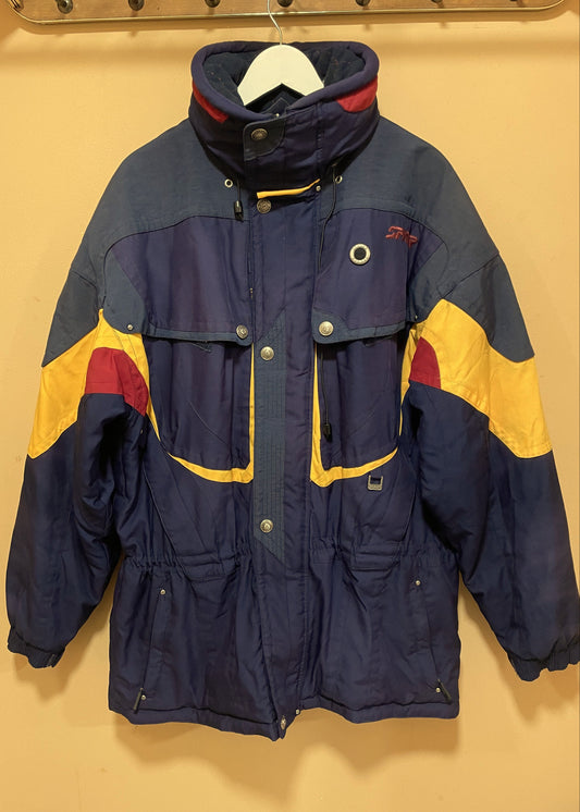 Vintage, Outdoor / Σπορ Ανδρικό Μπουφάν SPYDER Active Sports σε Σκούρο Μπλε χρώμα (XL)