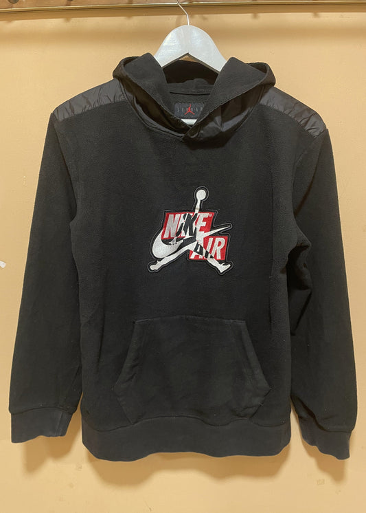 Γυναικεία Φλις Hoodie Φλις NIKE Air σε Μαύρο