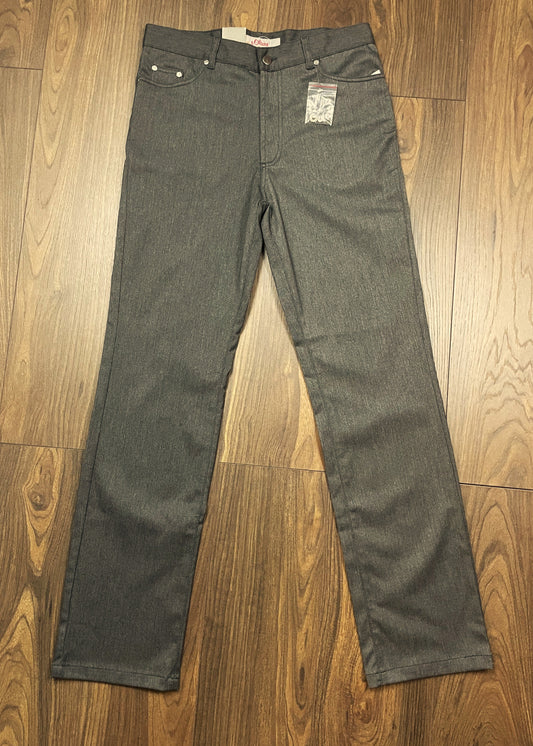 Stock Aνδρικό Παντελόνι S. OLIVER σε Γκρι χρώμα