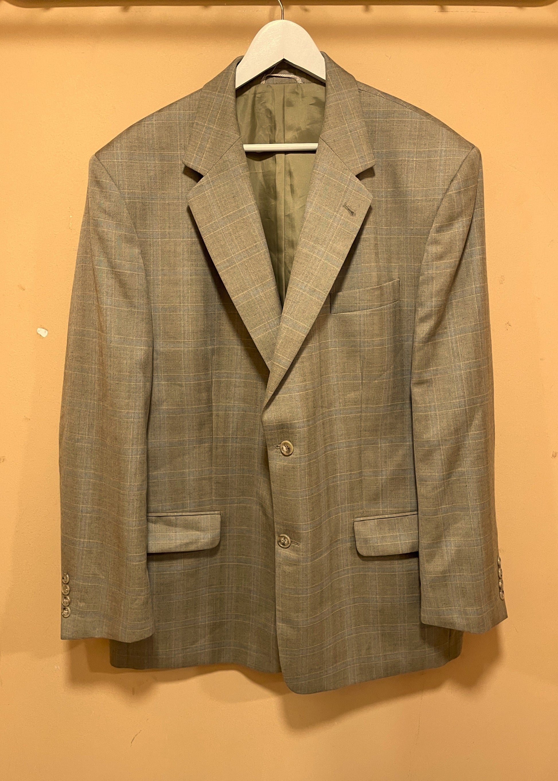 Ανδρικό Σακάκι ROBERT RED σε Λαδί - Μπεζ Χρώμα (2XL)