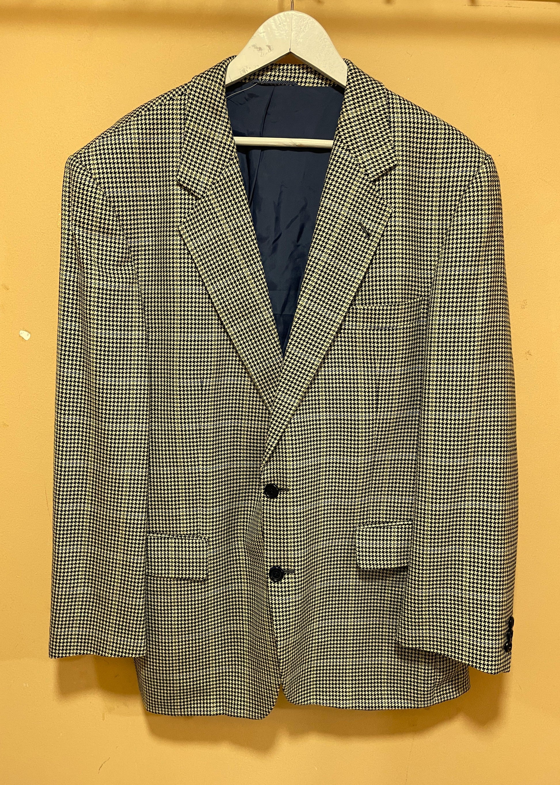 Μάλλινο, Πιε ντε Πουλ Ανδρικό Σακάκι ROY ROBSON σε Μπεζ / Λαδί - Σκούρο Μπλε Χρώμα