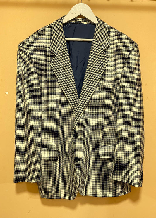 Μάλλινο, Πιε ντε Πουλ Ανδρικό Σακάκι ROY ROBSON σε Μπεζ / Λαδί - Σκούρο Μπλε Χρώμα