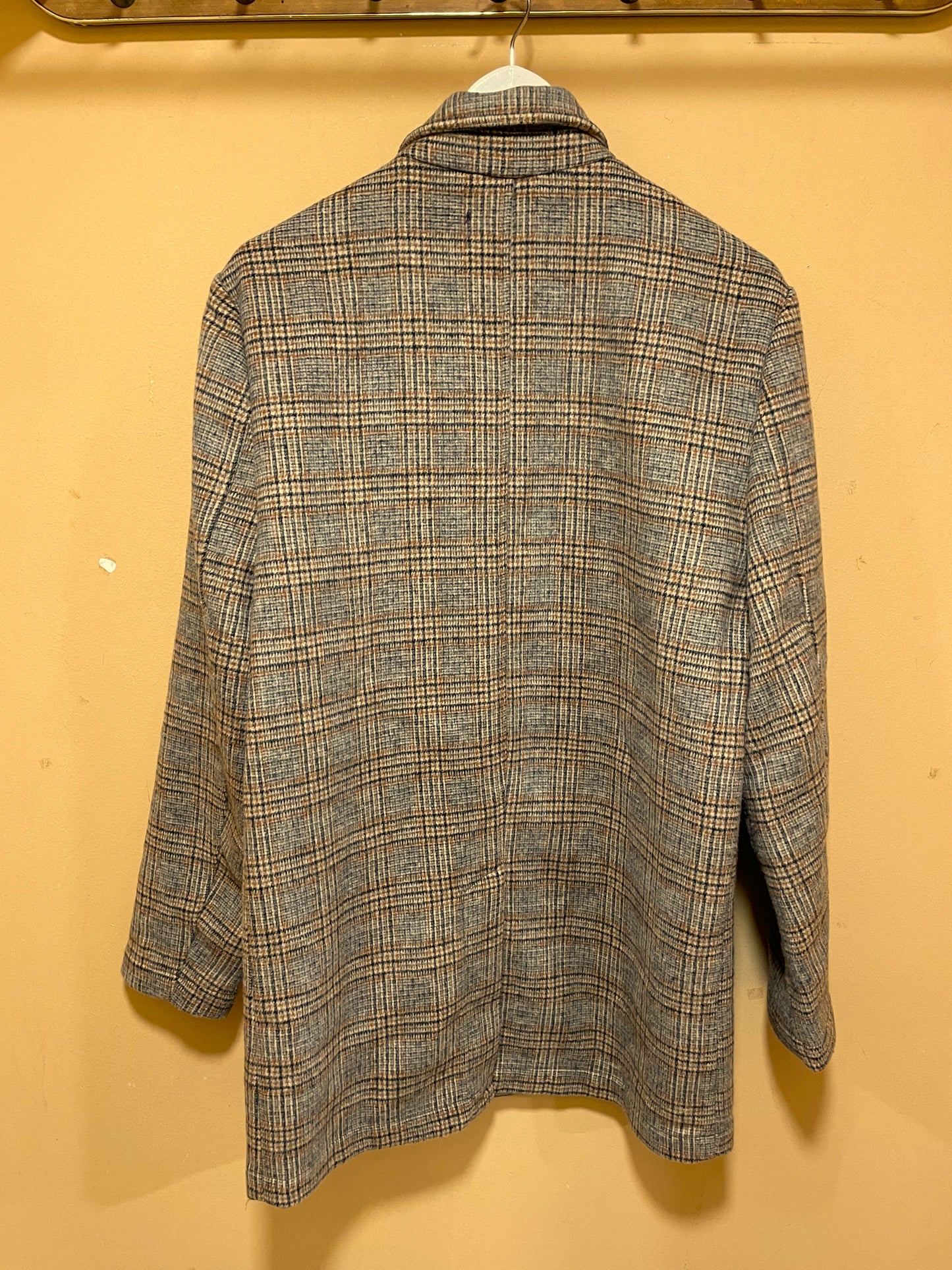 Καρό Ανδρικό Παλτό PETROL INDUSTRIES Co σε Καφέ Χρώμα (Medium)