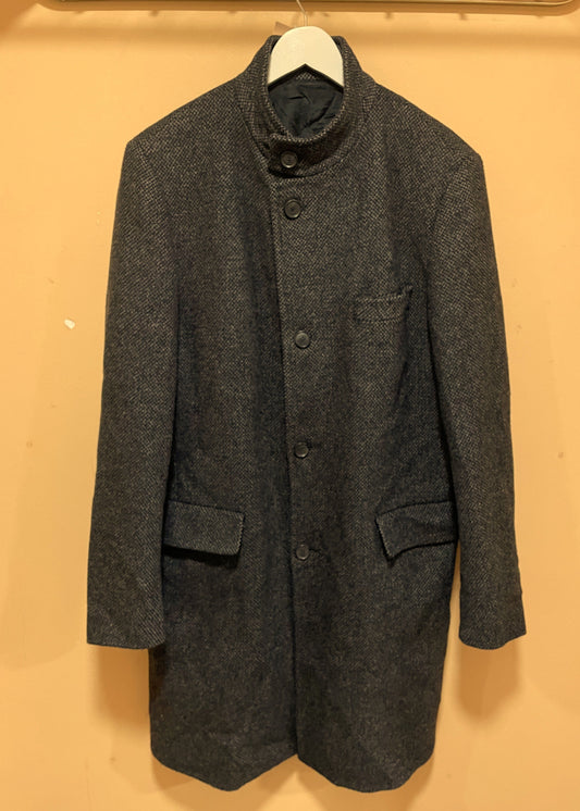 Μάλλινο Ανδρικό Παλτό HUGO BOSS σε Γκρι Χρώμα (XL)