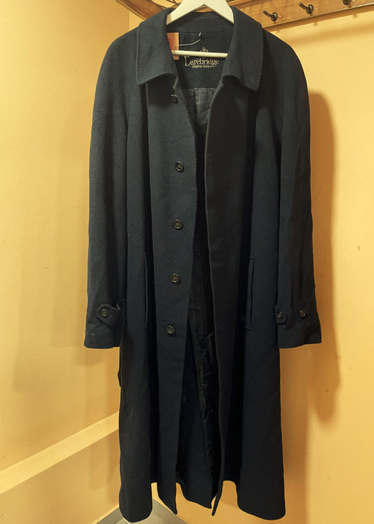 Μακρύ Ανδρικό Παλτό DAREBRIDGE ORIGINAL BLOCKER σε Blue Black Χρώμα (2XL)