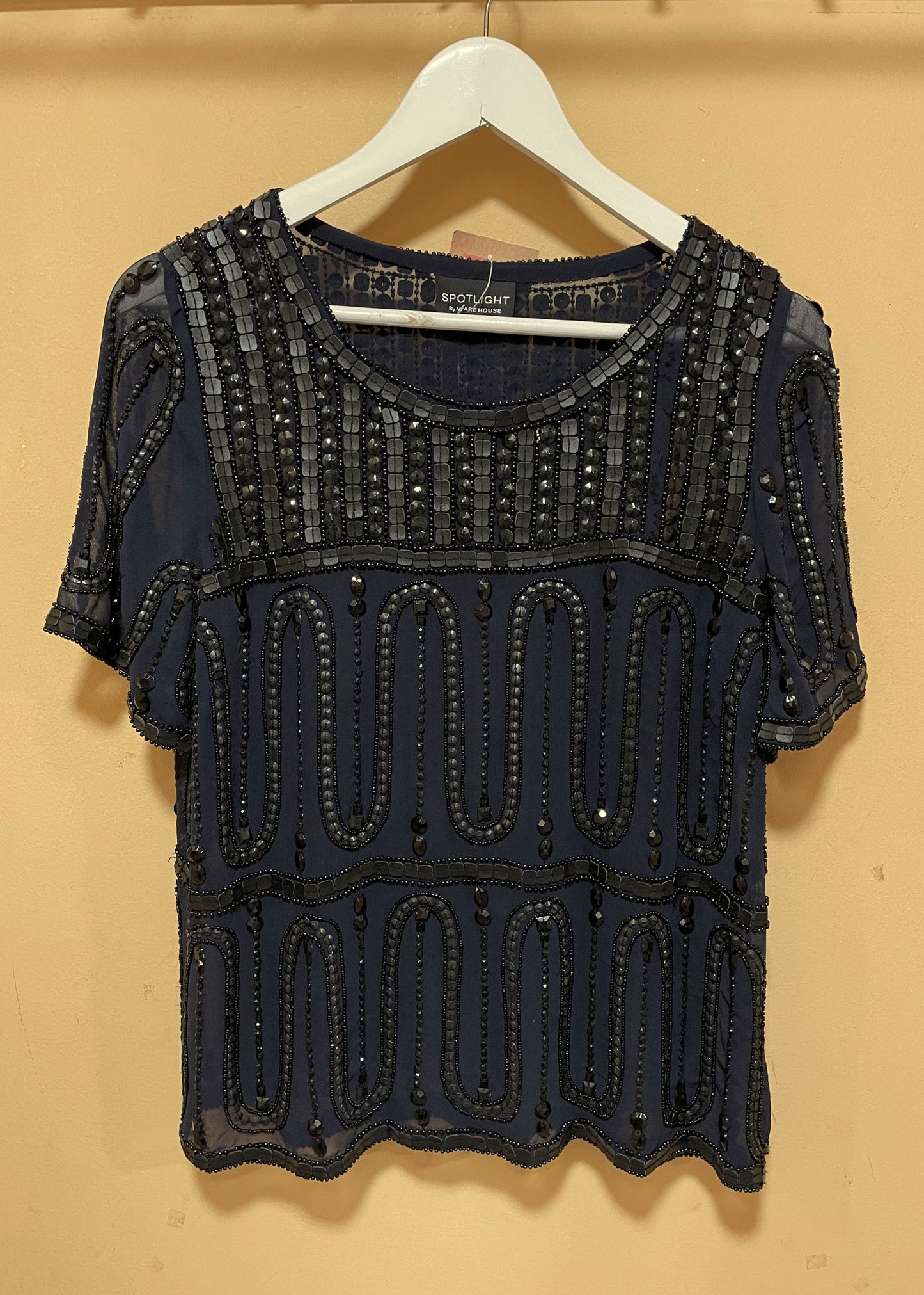 Αμπιγιέ Μπλούζα SPOTLIGHT σε Blue Black χρώμα (Medium)