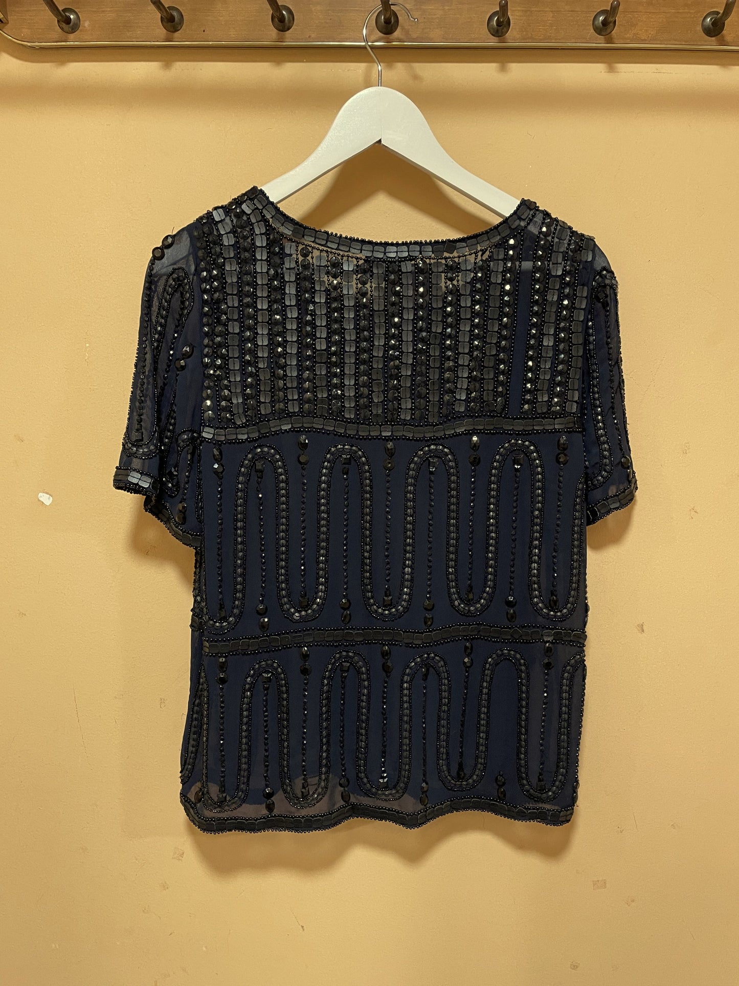 Αμπιγιέ Μπλούζα SPOTLIGHT σε Blue Black χρώμα (Medium)