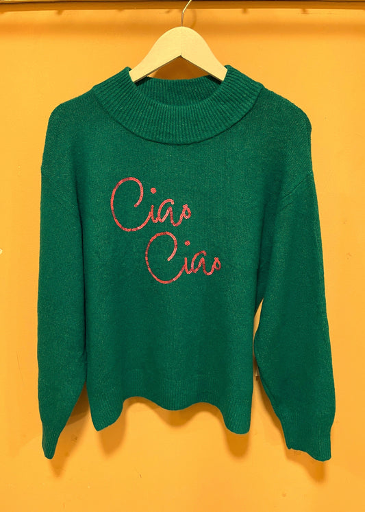 Stock, Γυναικεία Πλεκτή Μπλούζα/ Πουλόβερ A NEW DAY σε πράσινο χρώμα (Άνετο Medium)