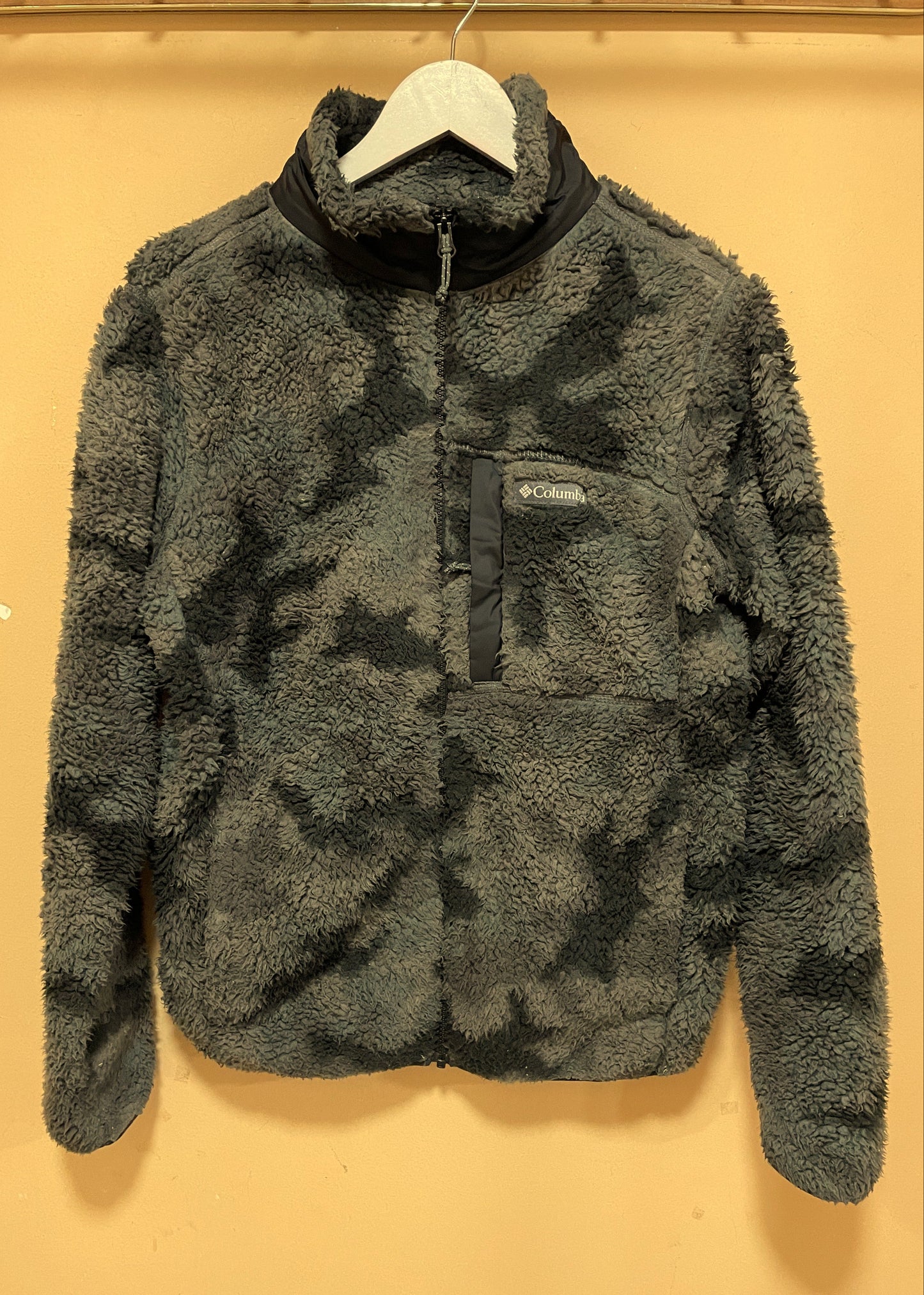 Φλις Ζακέτα COLUMBIA σε Χακί χρώμα (Γυναικείο M - Ανδρικό S)