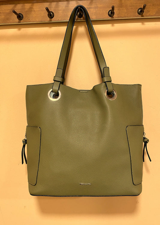 Stock, Γυναικεία Τσάντα TAMARIS σε Λαδί χρώμα