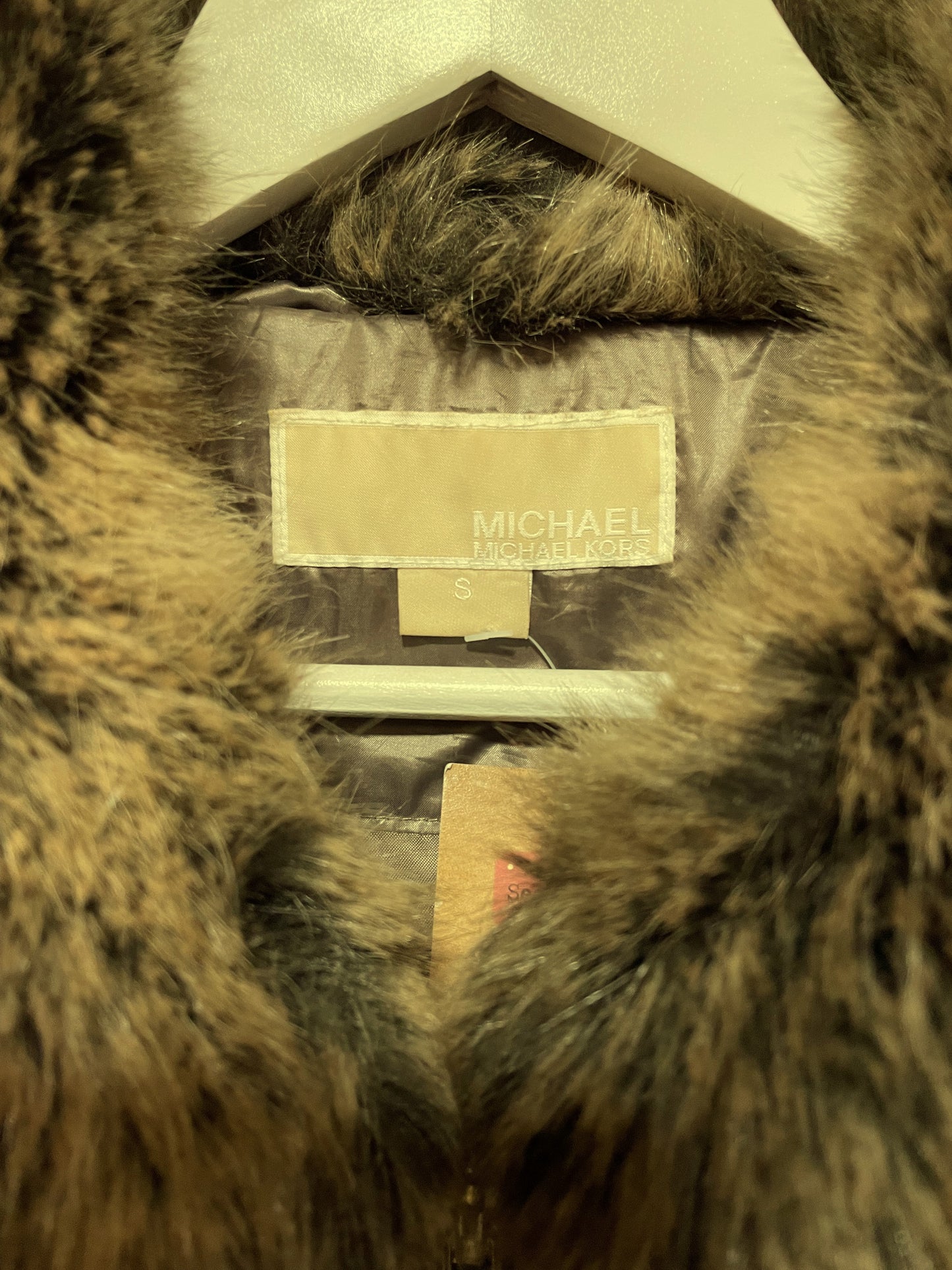 Αυθεντικό, Γυναικείο Μπουφάν MICHAEL KORS σε Χακί χρώμα του Πάγου (Small)