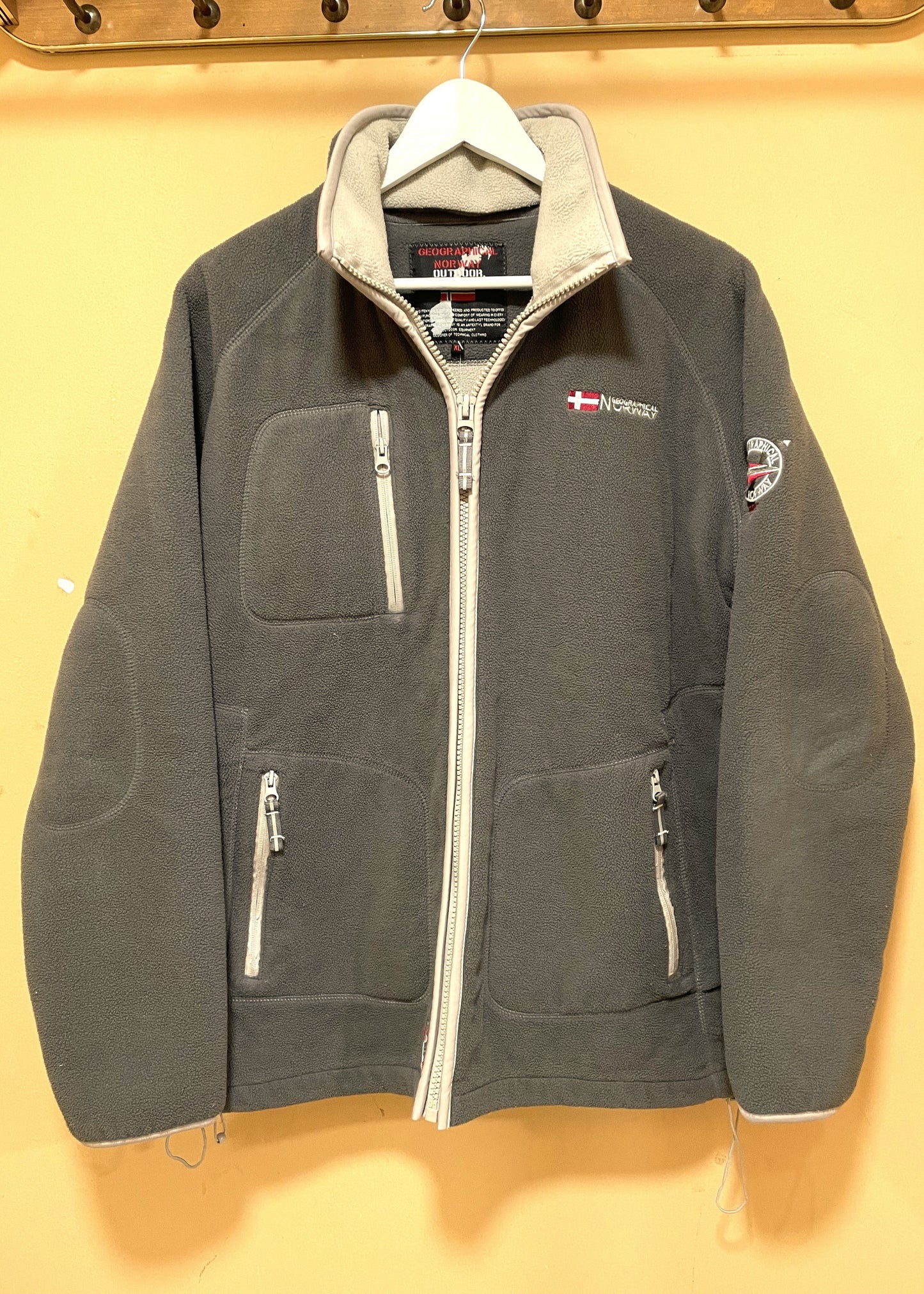 Ανδρική Φλις Ζακέτα GEOGRAPHICAL NORWAY OUTDOOR σε Ποντικί