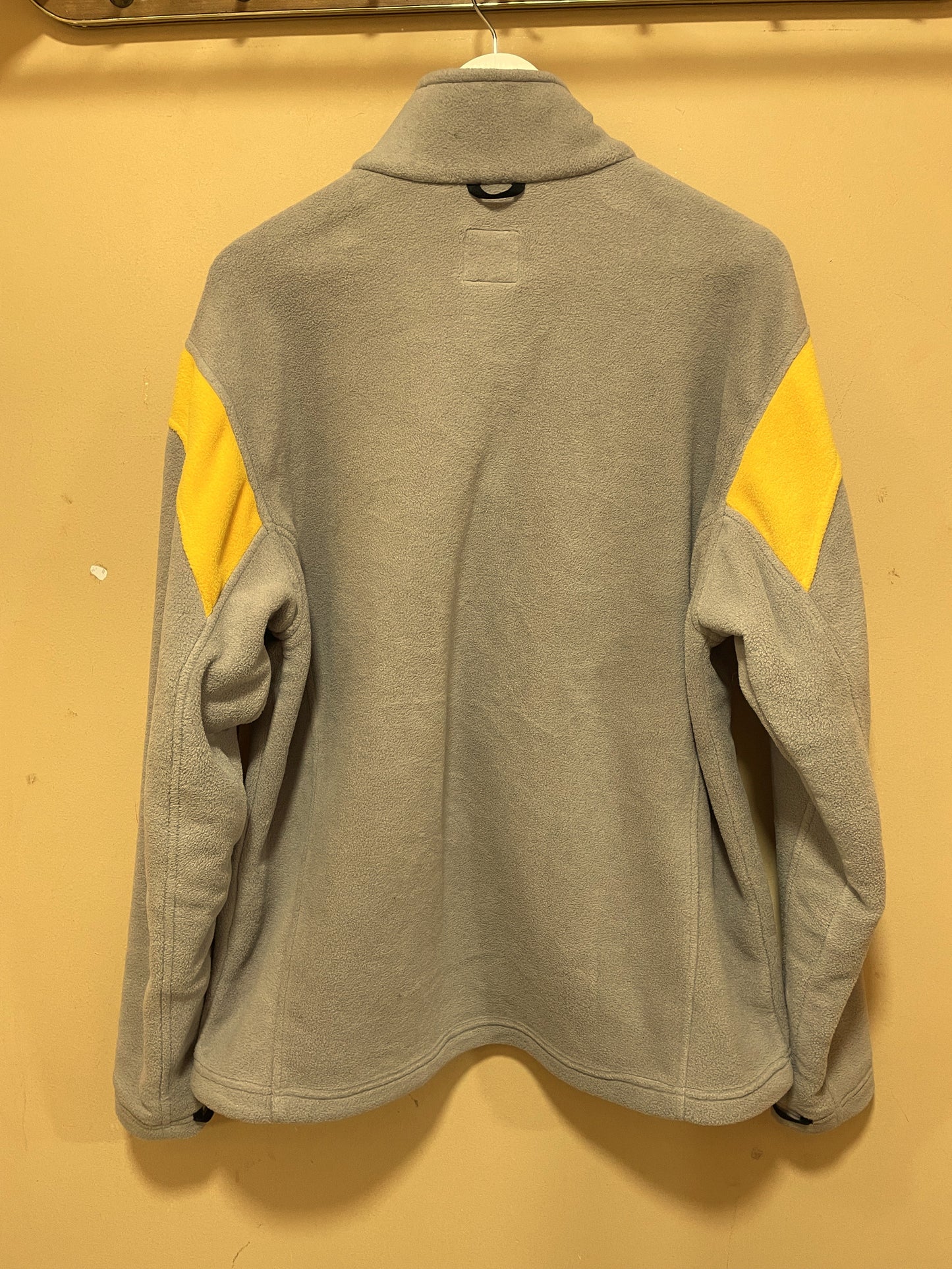 Ανδρική Φλις Ζακέτα JACK WOLFSKIN σε Ανοιχτό Εκρού - Λαδί χρώμα (Large)