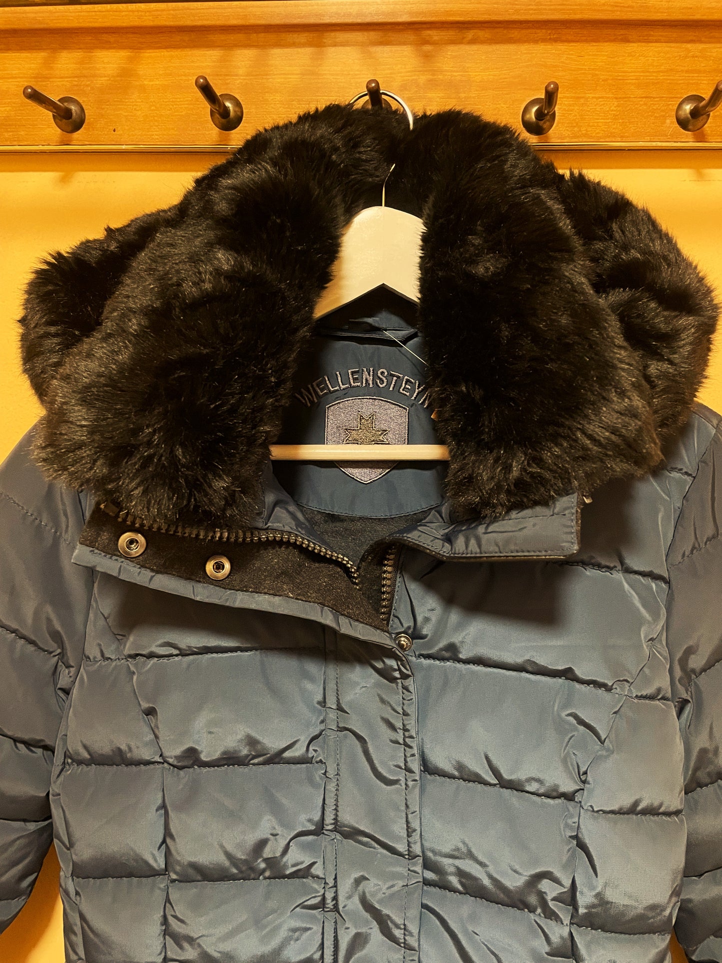 Stock, Ενισχυμένο Γυναικείο Μπουφάν WELLENSTEYN σε Σκούρο Μπλε / Πετρόλ χρώμα (Small)