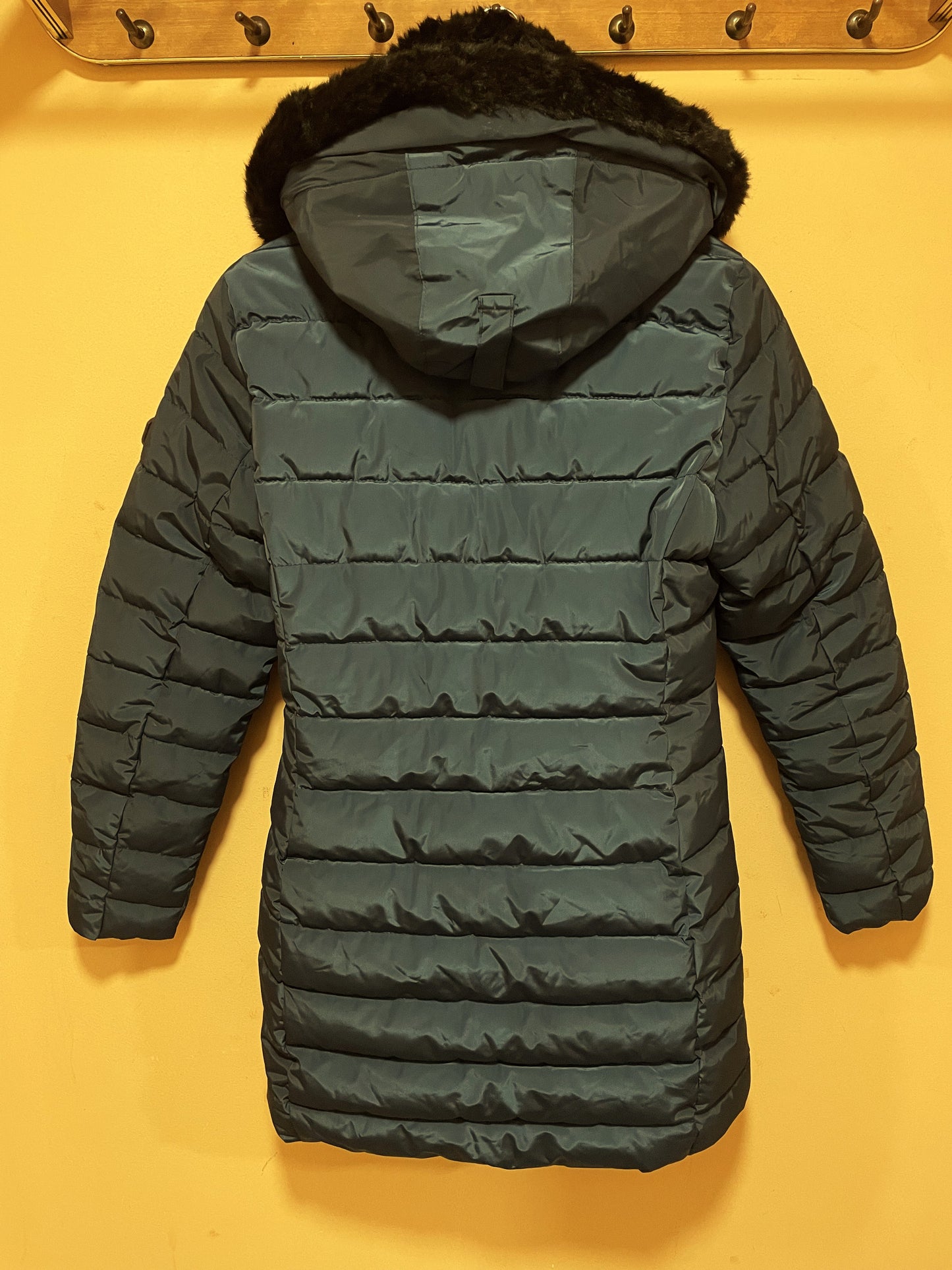 Stock, Ενισχυμένο Γυναικείο Μπουφάν WELLENSTEYN σε Σκούρο Μπλε / Πετρόλ χρώμα (Small)