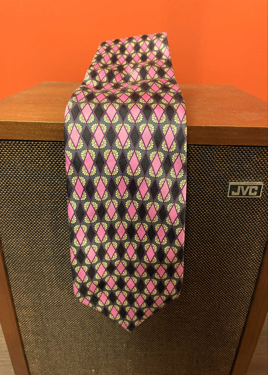 Μεταξωτή Γραβάτα YVES SAINT LAURENT σε Μωβ χρώμα