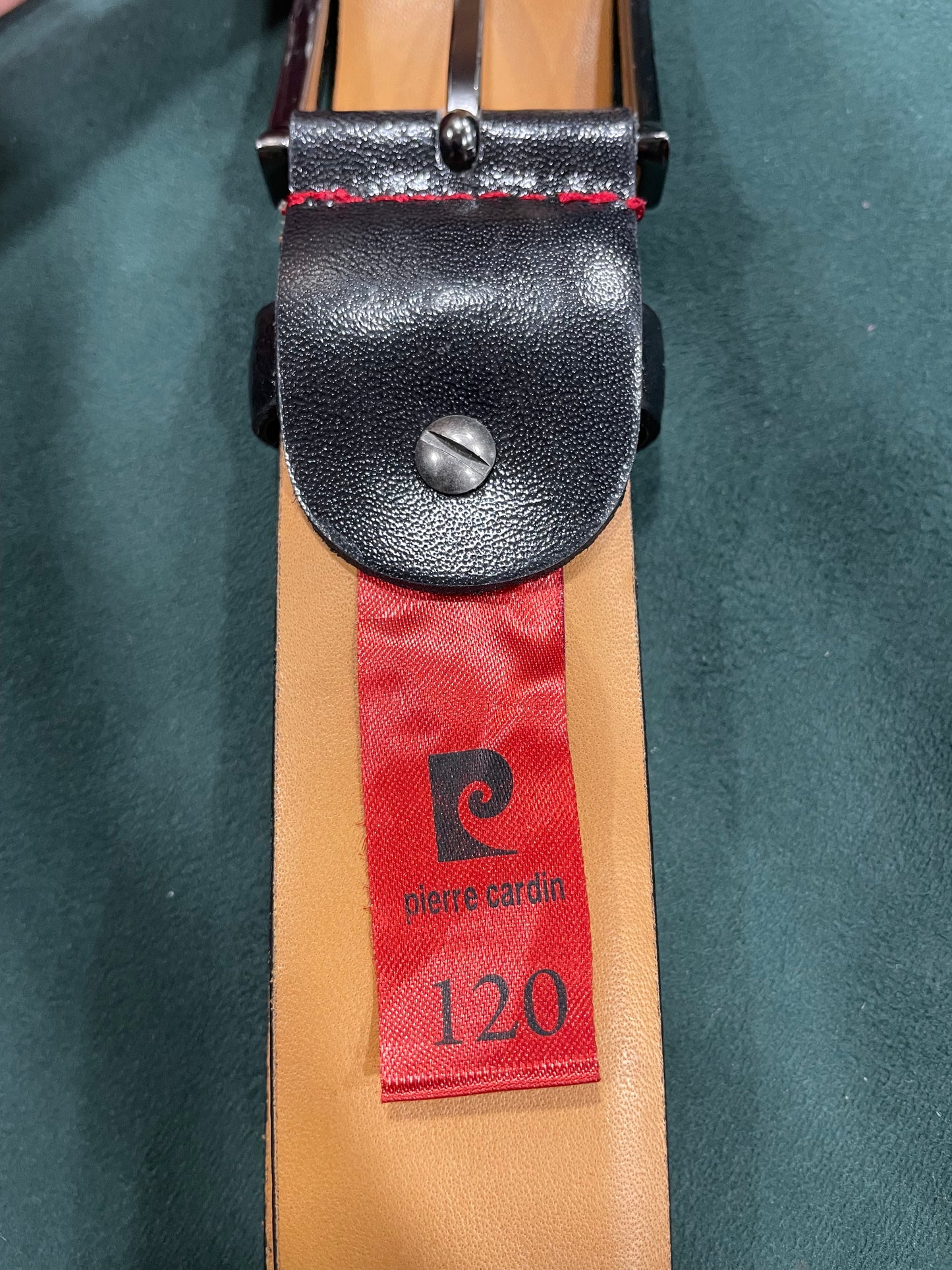 Ανδρική ζώνη PIERRE CARDIN 120 σε Μαύρο χρώμα