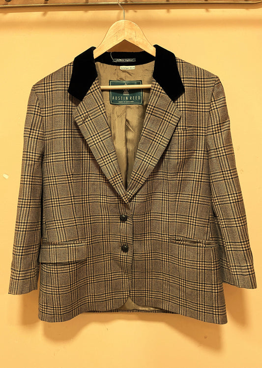 Vintage Γυναικείο Σακάκι από Μαλλί & Κασμίρι AUSTIN REED σε Καφέ