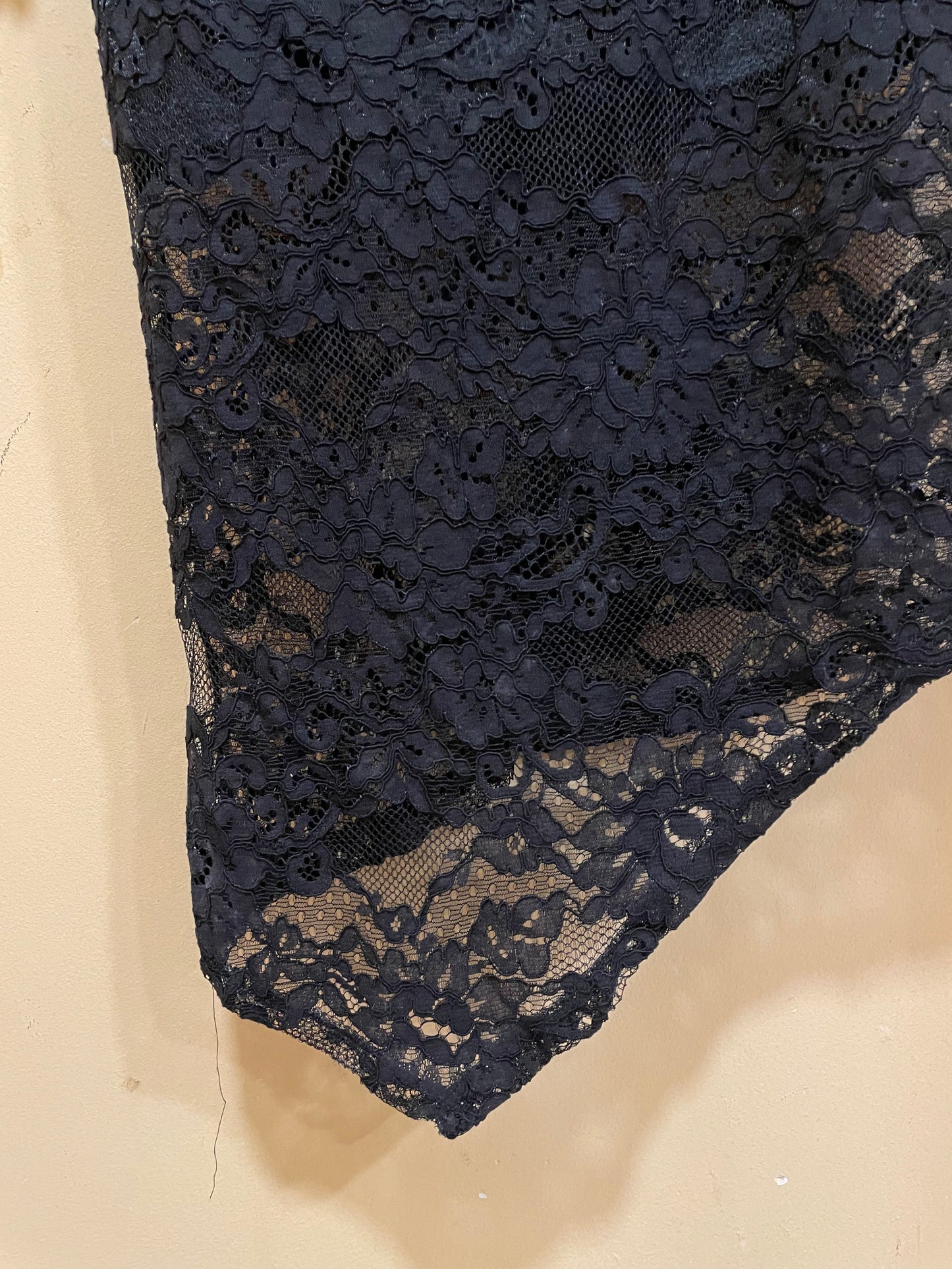 Stock, Βραδινό Φόρεμα Δαντέλα MELA LONDON σε Μαύρο χρώμα (S/M)