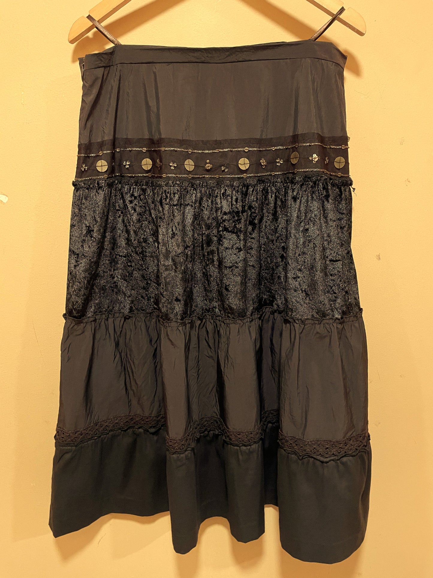 Vintage Φούστα AUTHENTIC CLOTHING COMPANY σε Σοκολά χρώμα (Large)