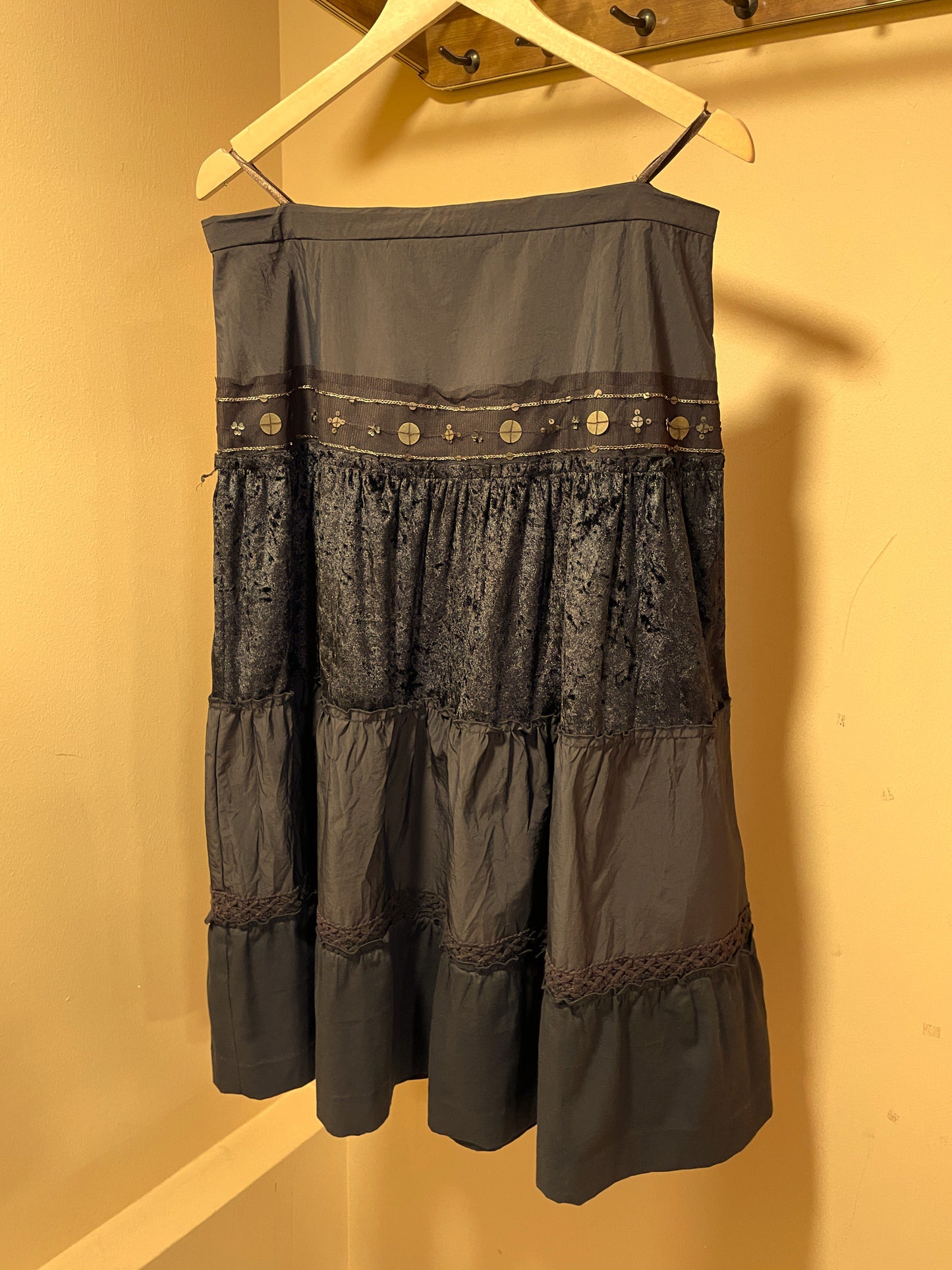 Vintage Φούστα AUTHENTIC CLOTHING COMPANY σε Σοκολά χρώμα (Large)