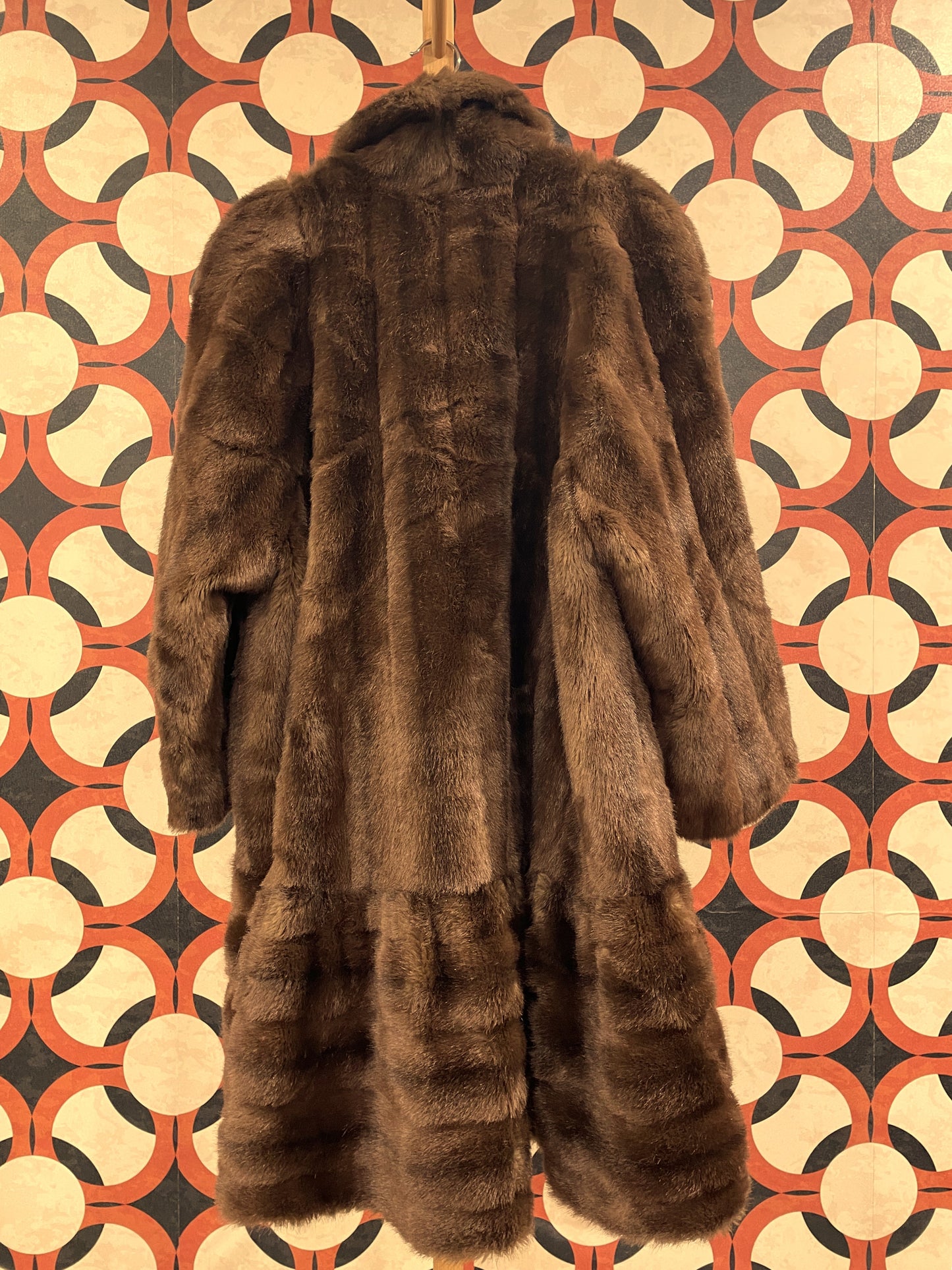 Οικολογική Γούνα σε Καφέ χρώμα (L/XL)