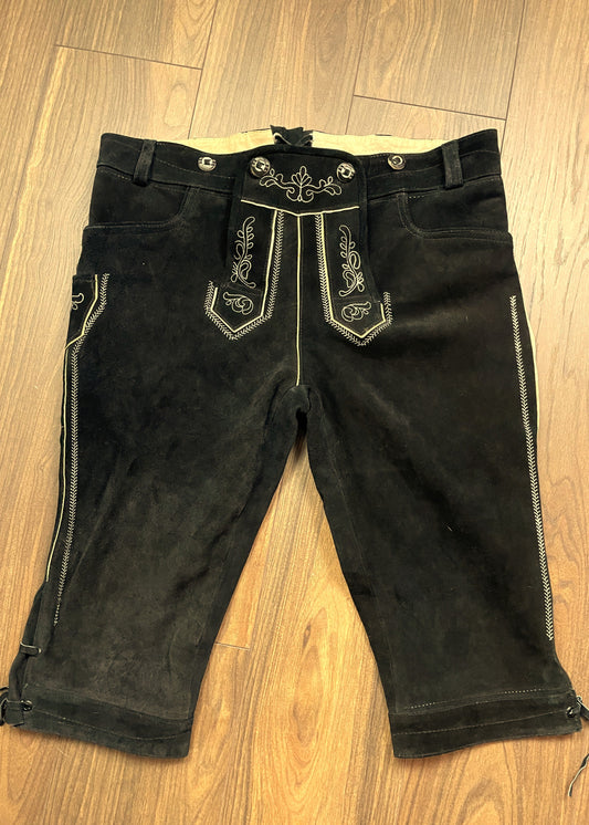 UNIQUE ITEM: Vintage, Καστόρ / Δερμάτινο Γυναικείο Παντελόνι GAUDI LEATHERS σε Σκούρο Καφέ / Μαύρο χρώμα