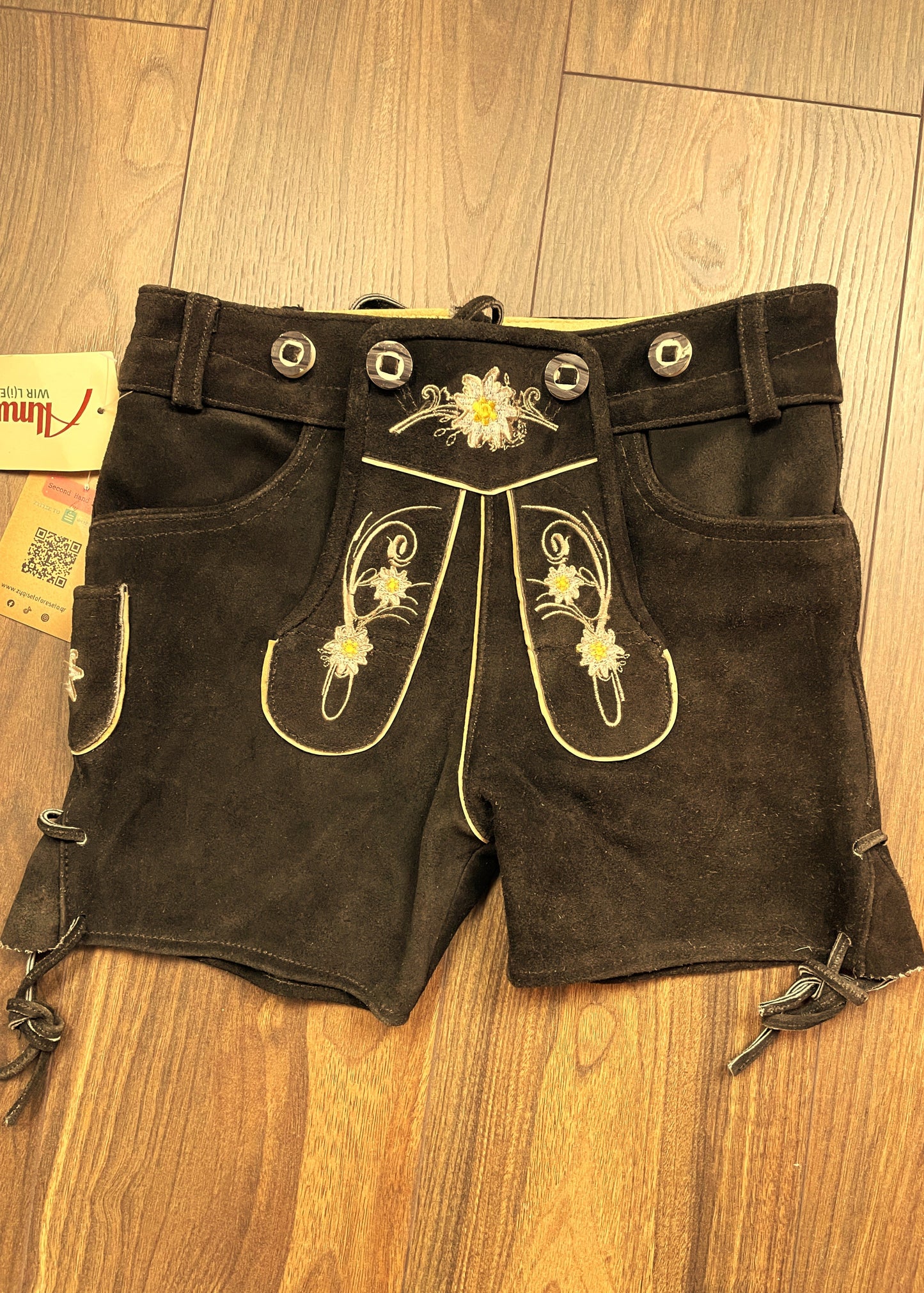 UNIQUE ITEM: Stock, Δερμάτινο / Καστόρ Γυναικείο Σορτς ALMWERK σε Σοκολατί Χρώμα