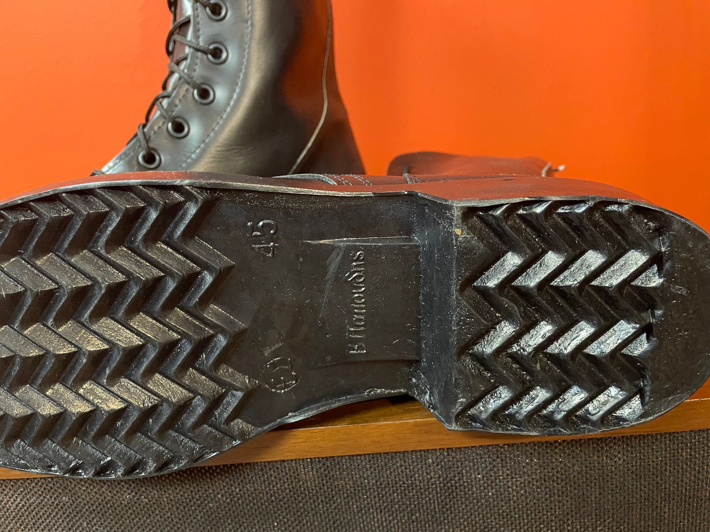 Αυθεντικά, Δερμάτινα Άρβυλα Ελληνικού Στρατού (ΕΣ) Β. ΠΑΠΟΥΔΗΣ (No 45)