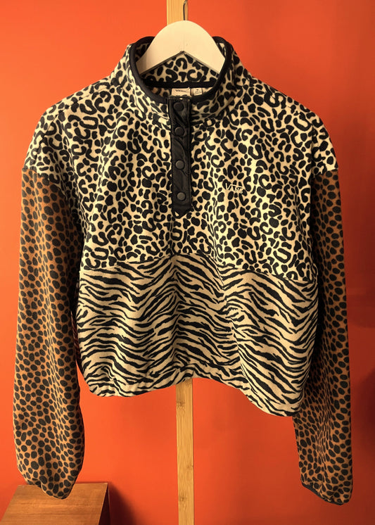 Animal Print, Γυναικεία Φλις Μπλούζα VANS