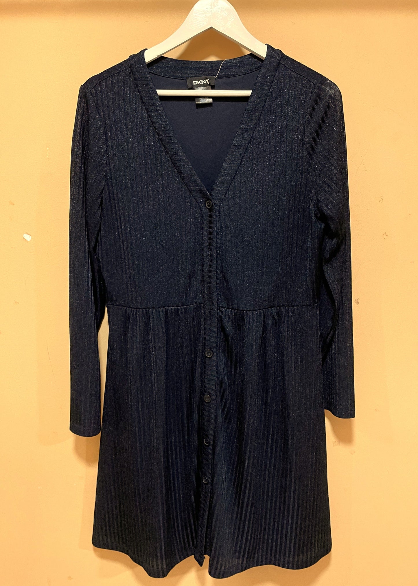 Lurex Φόρεμα DKNY σε Σκούρο Μπλε χρώμα