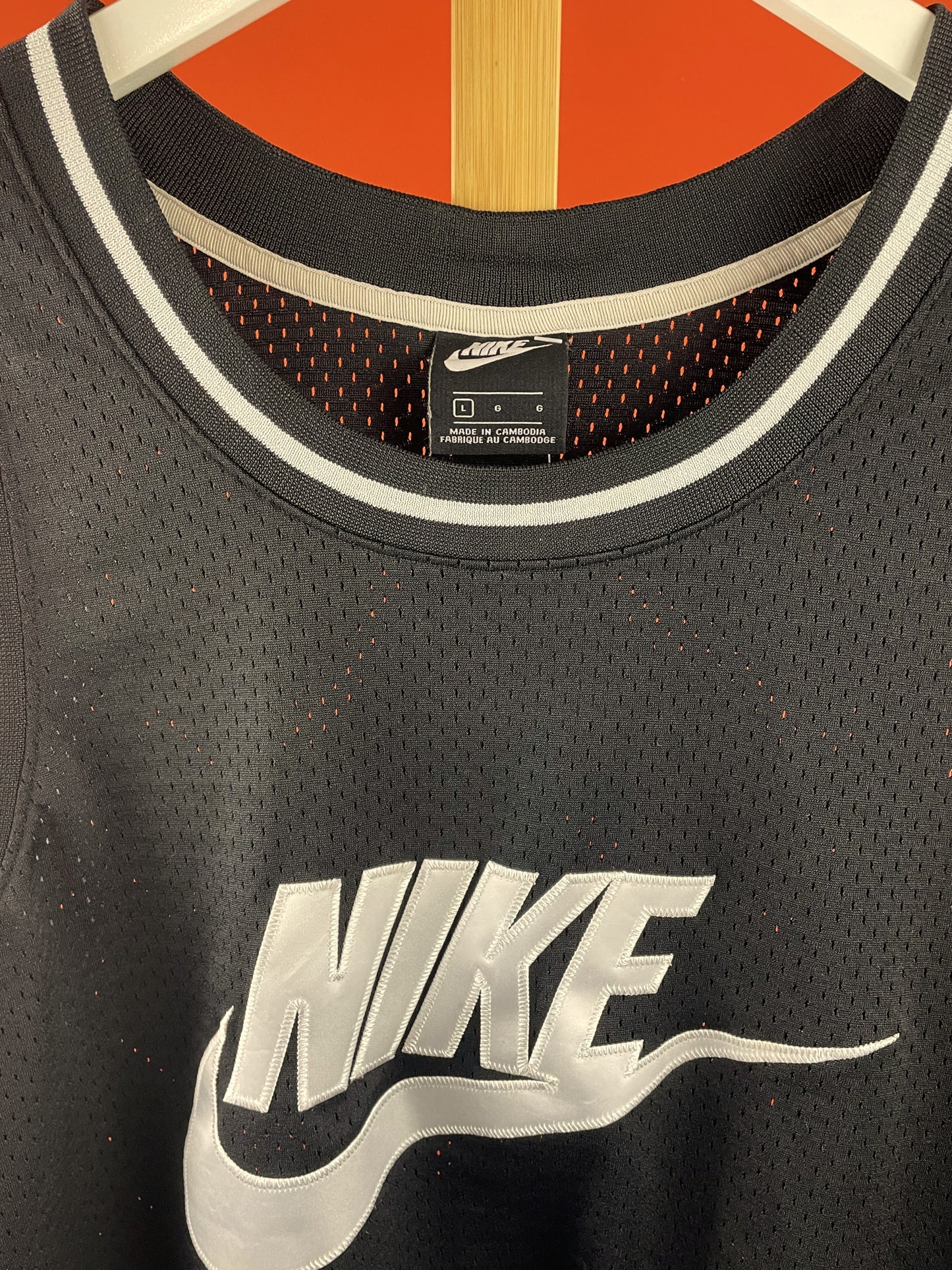 Σπορ Φανέλα NIKE σε Μαύρο χρώμα (Large)