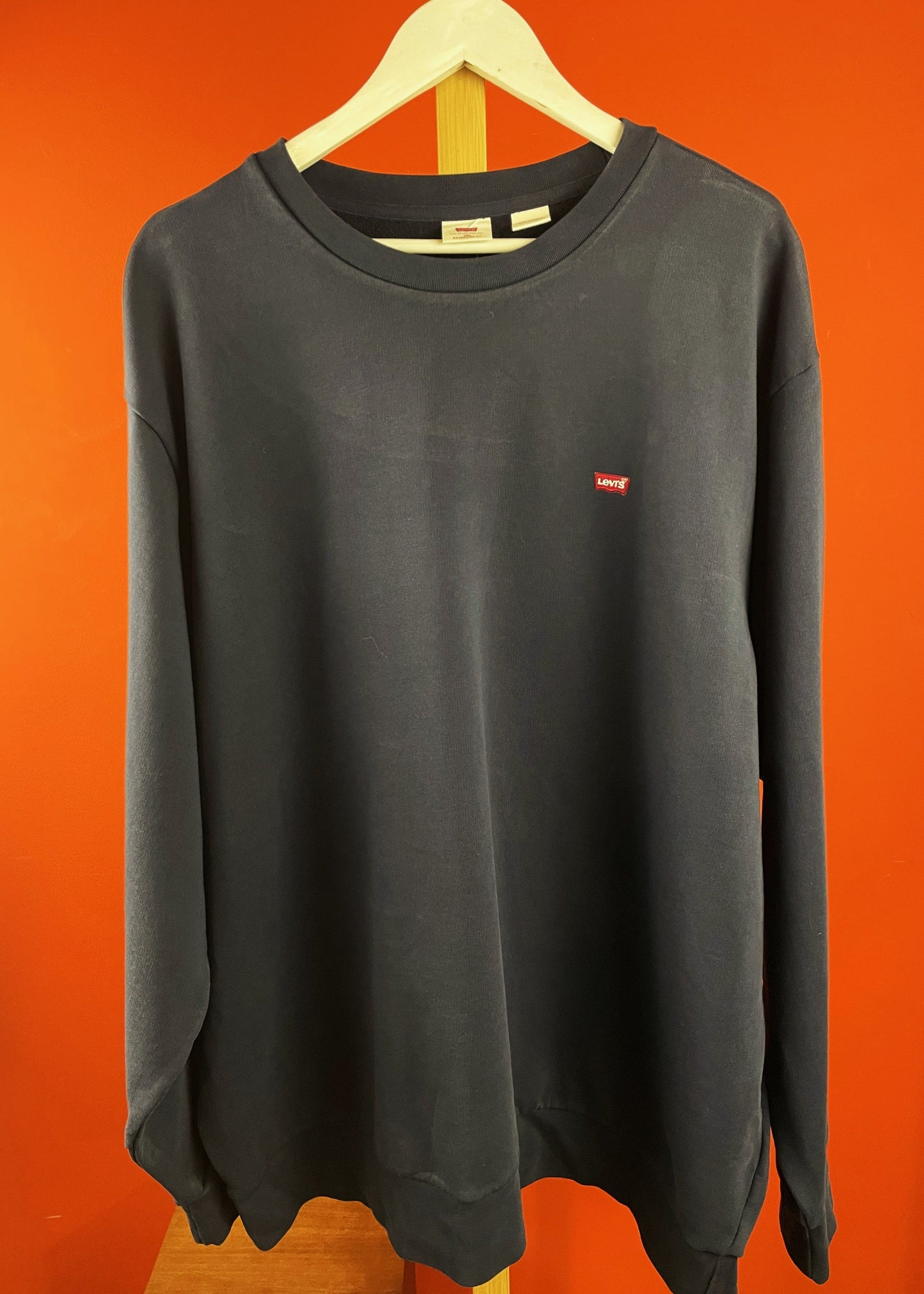 Ανδρική Φούτερ Μπλούζα LEVI'S σε Σκούρο Μπλε χρώμα (3XL)