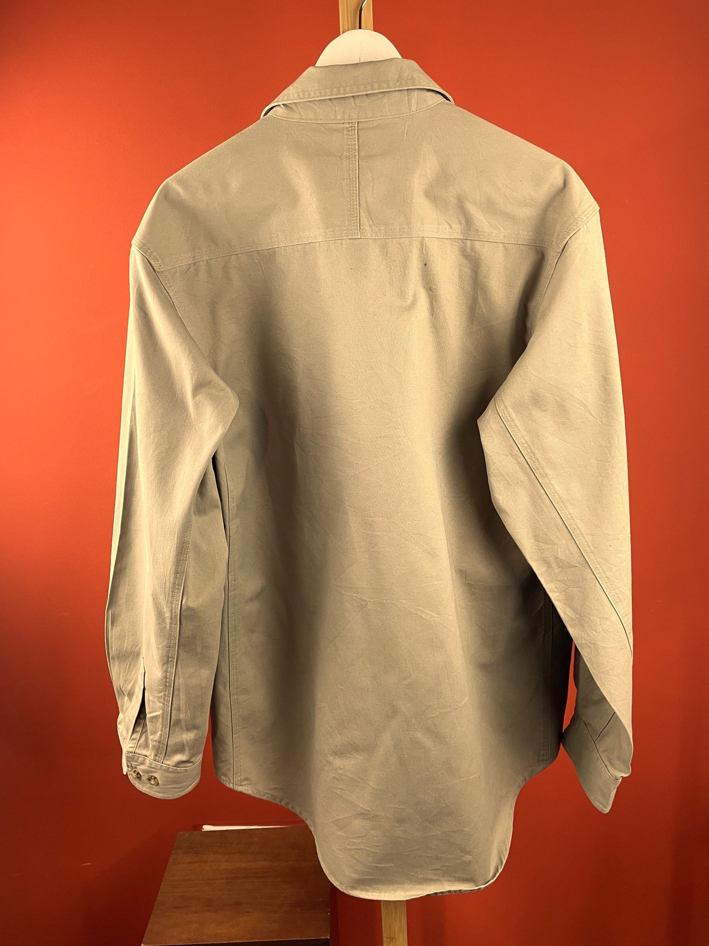 Ανδρικό Πουκάμισο WRANGLER Riggs Workwear σε Καφέ της Μόκας (Medium)