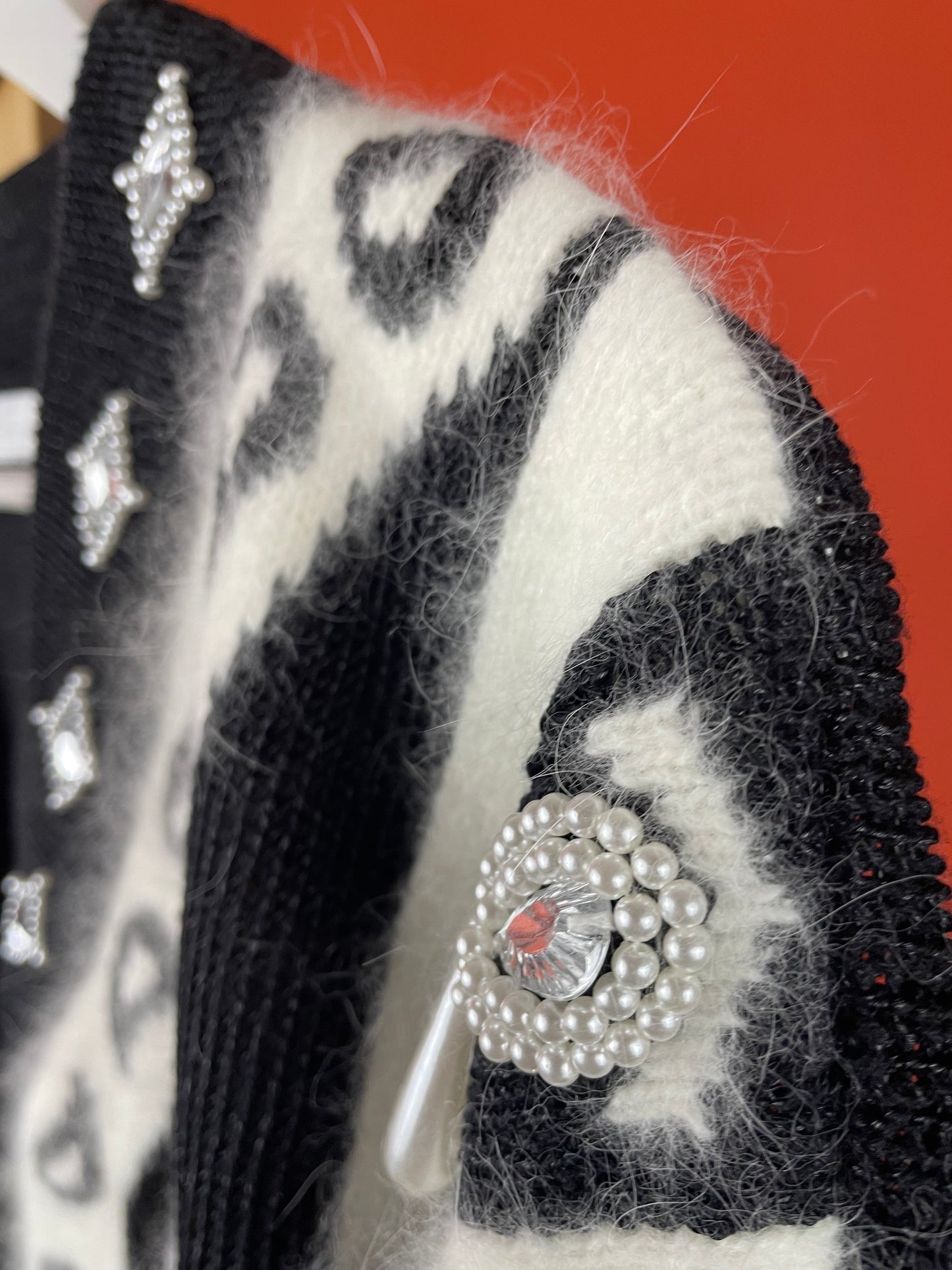 Vintage, Γυναικεία Πλεκτή Μπλούζα/ Πουλόβερ EXCLUSIVE FASHION σε Μαύρο χρώμα (Large)