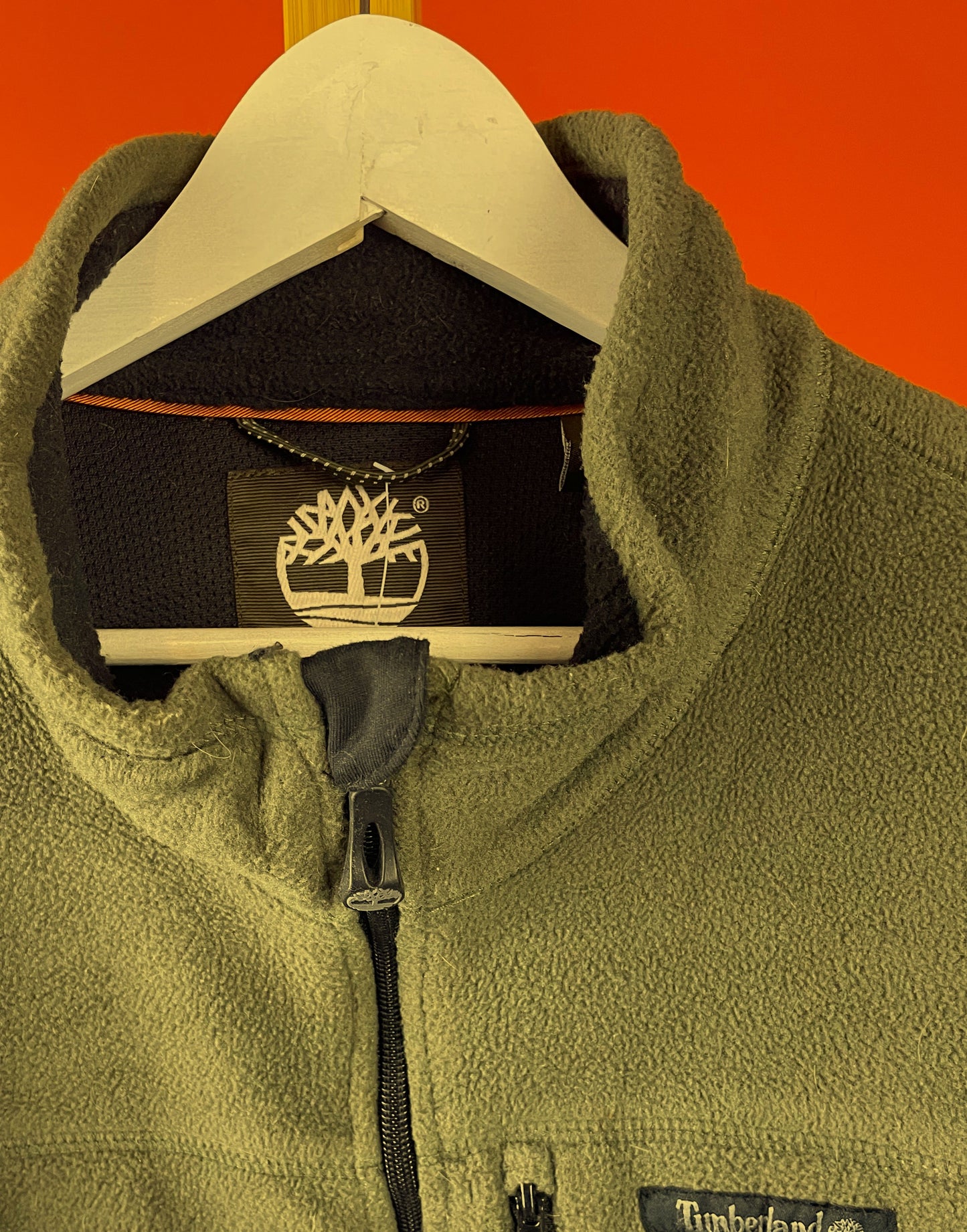 Ανδρική Φλις Ζακέτα TIMBERLAND σε Χακί χρώμα (XL)