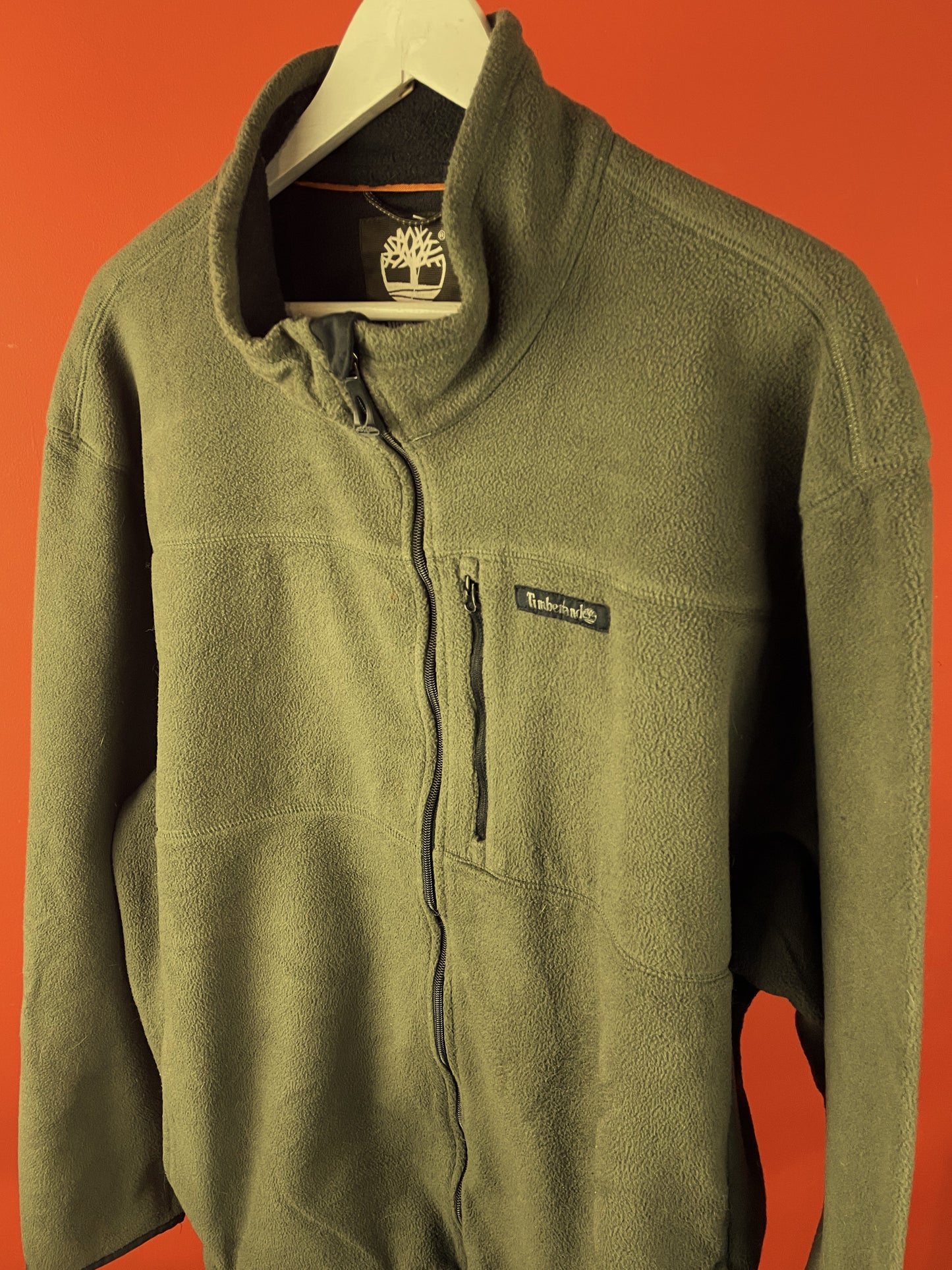 Ανδρική Φλις Ζακέτα TIMBERLAND σε Χακί χρώμα (XL)