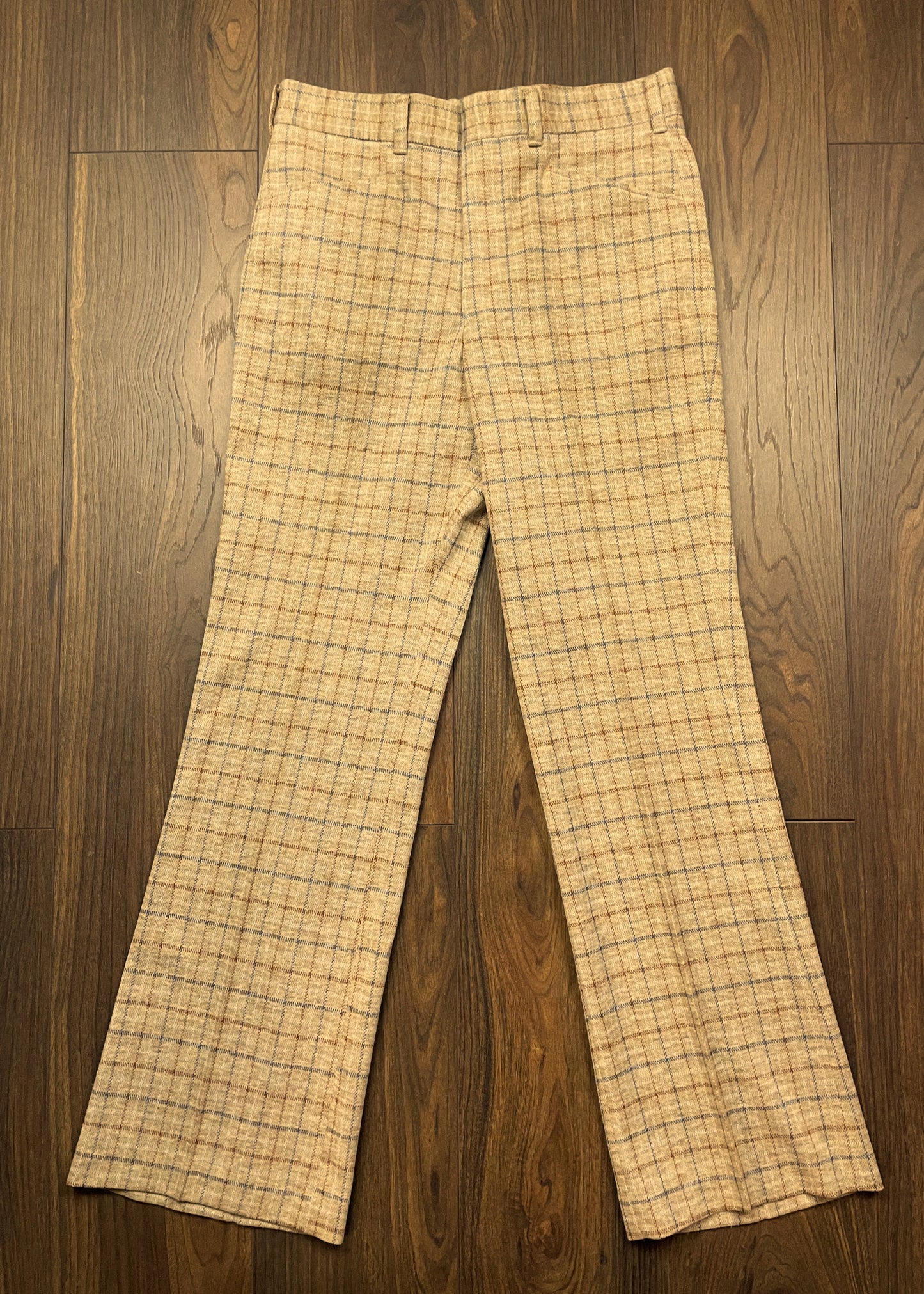UNIQUE ITEM: Vintage, Ανδρικό, Κλασικό Παντελόνι KINGS ROAD σε Καφέ / Μπεζ χρώμα (Medium)