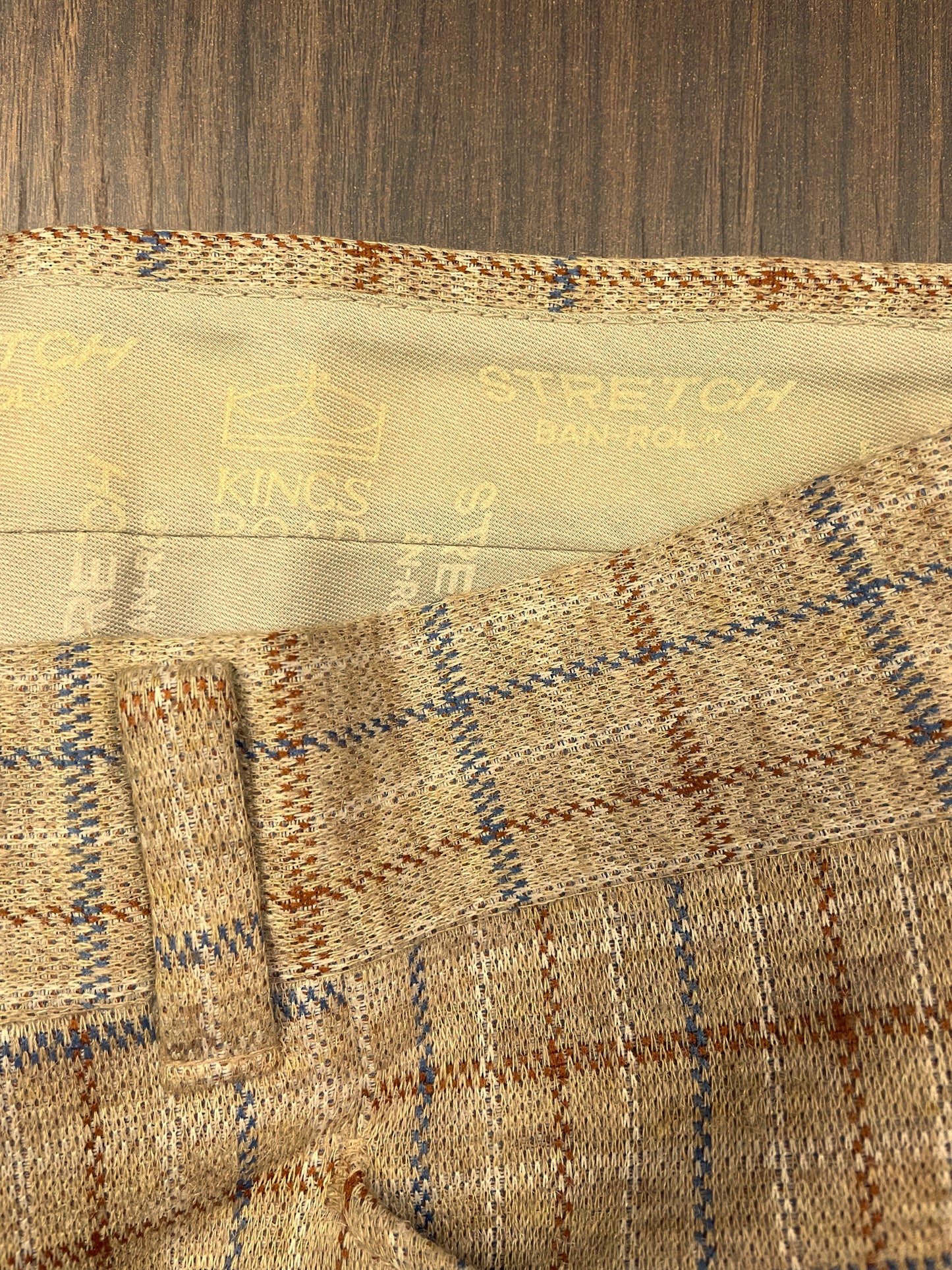 Vintage, Ανδρικό, Κλασικό Παντελόνι KINGS ROAD σε Καφέ / Μπεζ χρώμα (Medium)