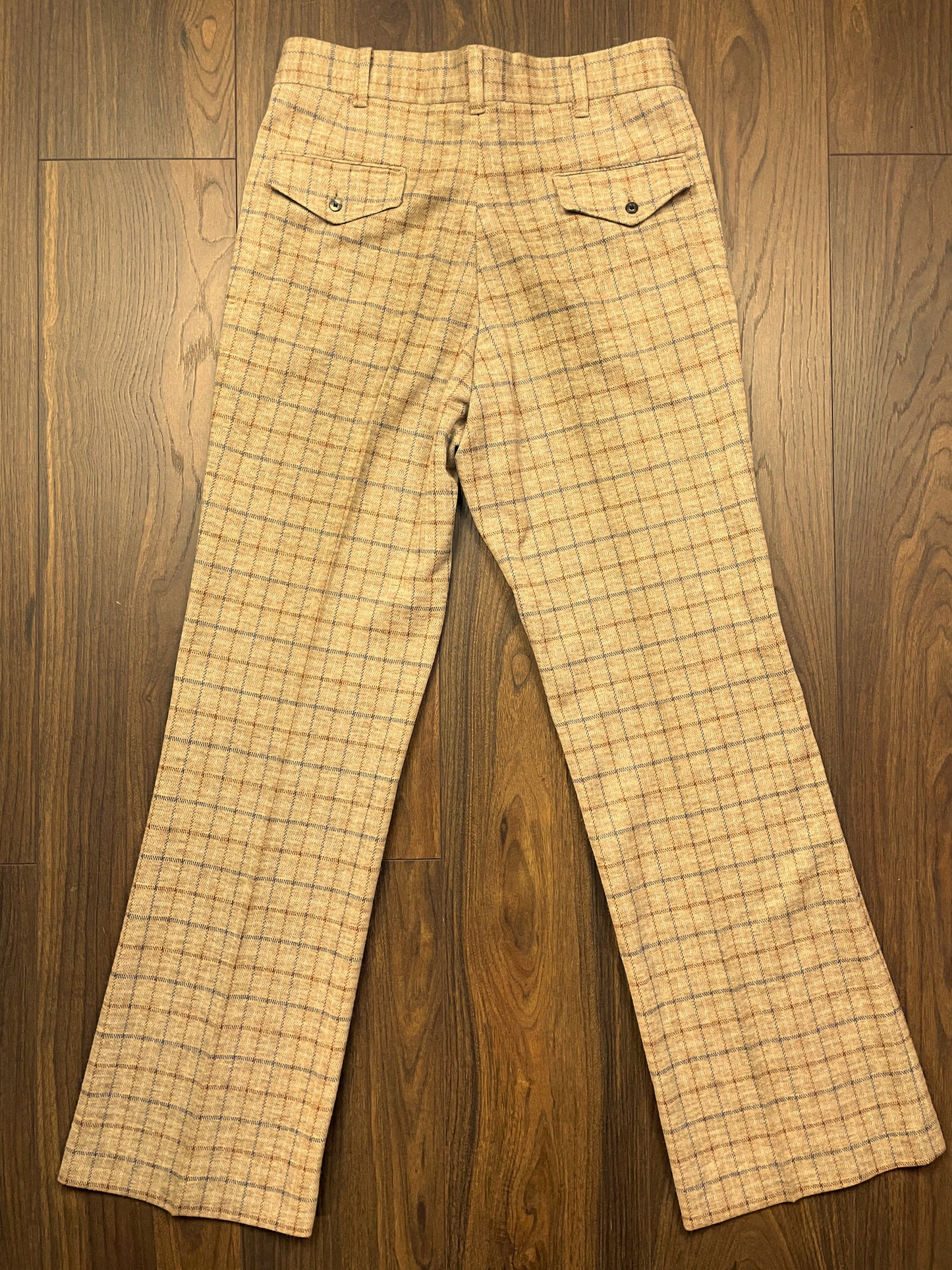 Vintage, Ανδρικό, Κλασικό Παντελόνι KINGS ROAD σε Καφέ / Μπεζ χρώμα (Medium)