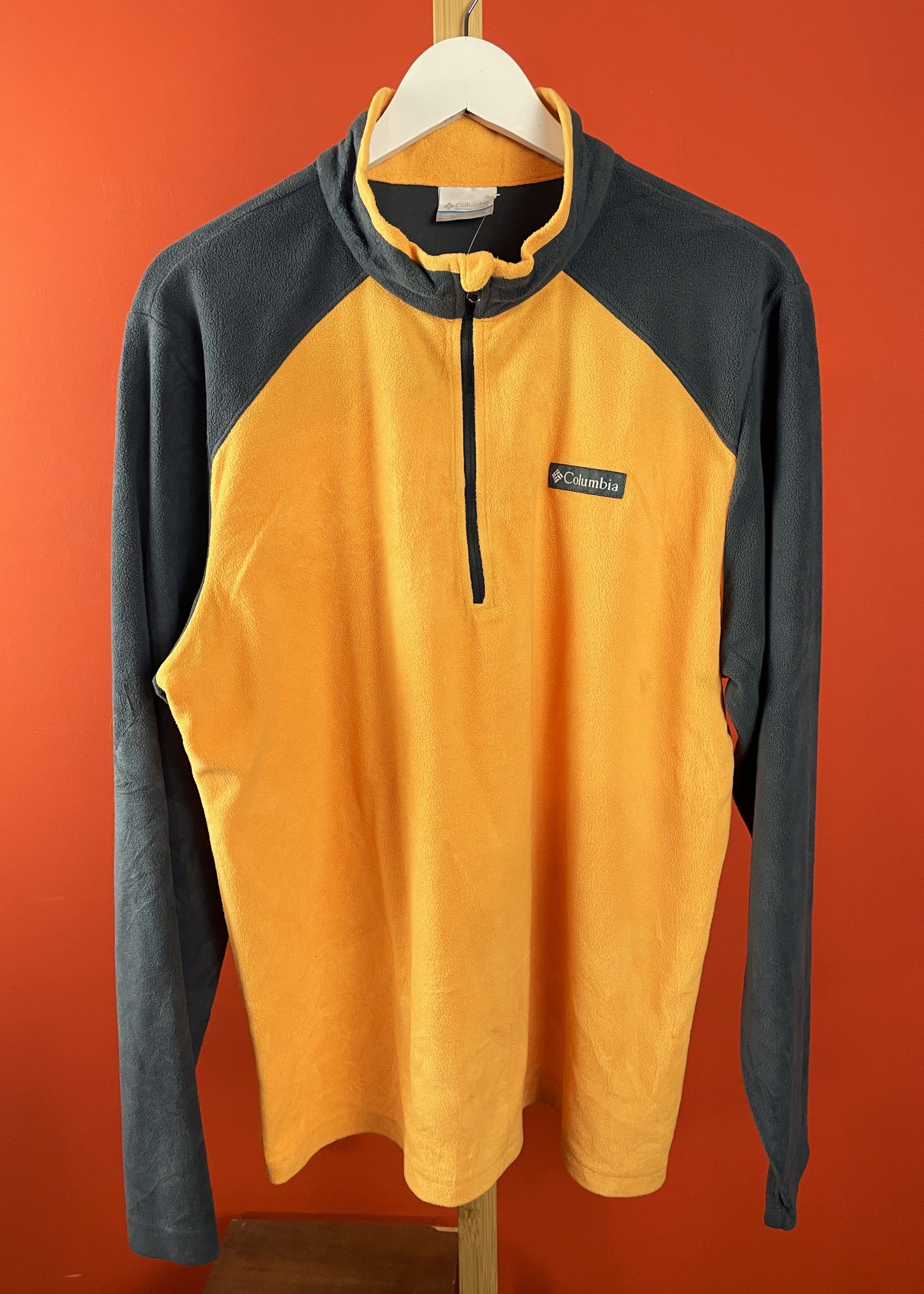 Ανδρική Φλις Μπλούζα COLUMBIA σε Κροκί - Γκρι χρώμα (Large)