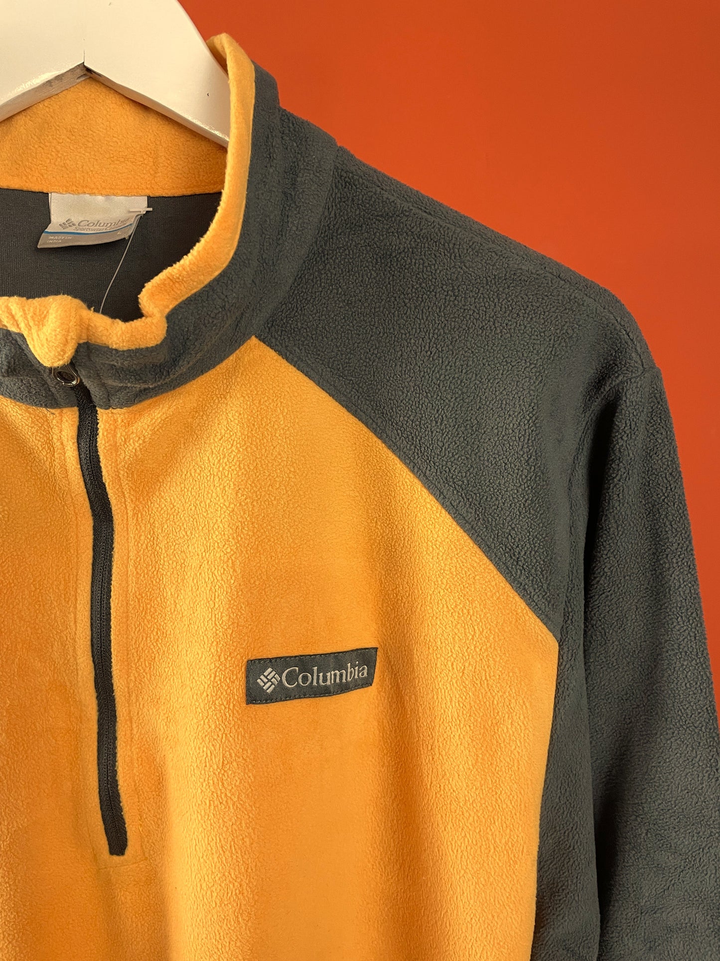 Ανδρική Φλις Μπλούζα COLUMBIA σε Κροκί - Γκρι χρώμα (Large)