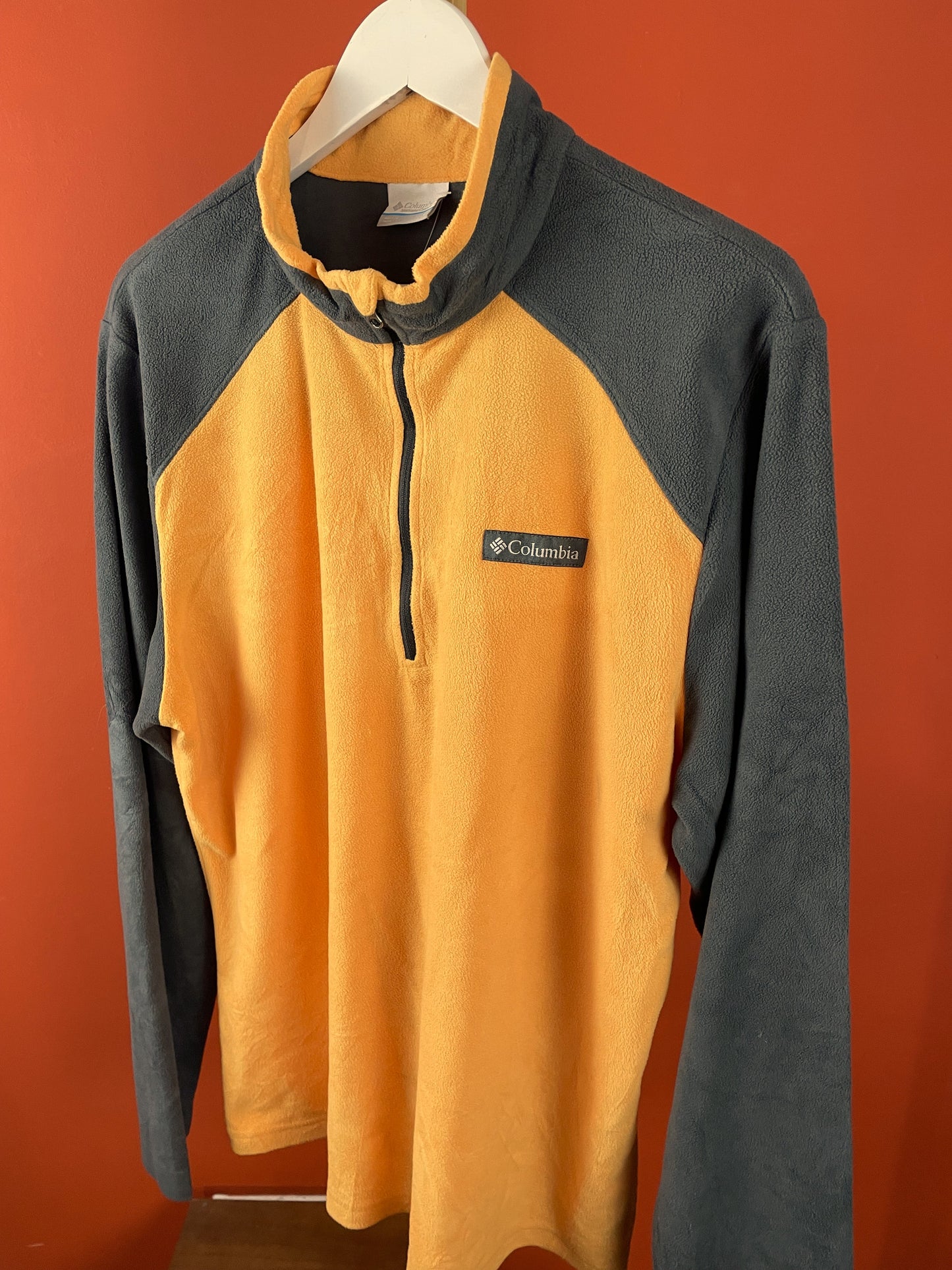 Ανδρική Φλις Μπλούζα COLUMBIA σε Κροκί - Γκρι χρώμα (Large)