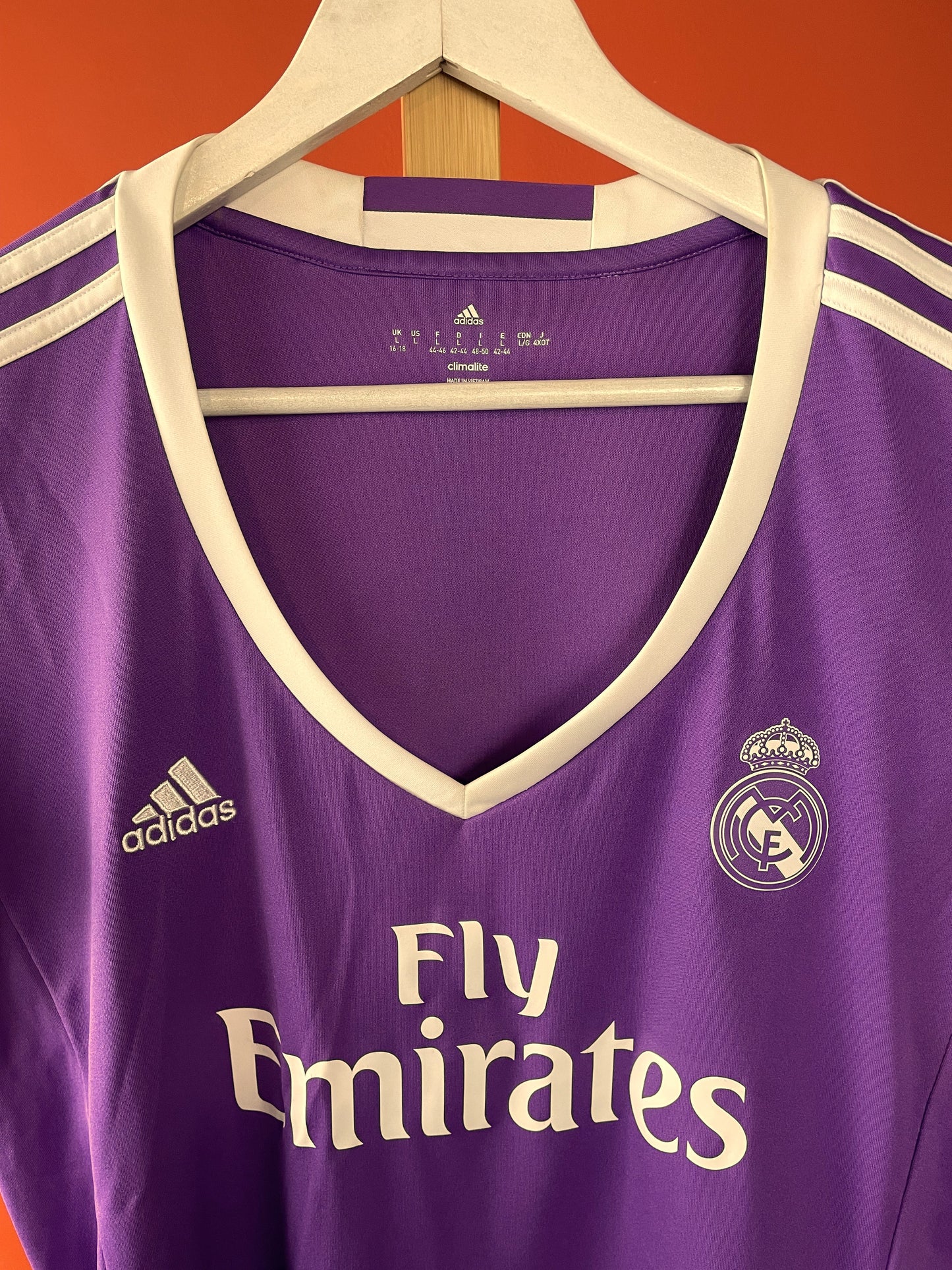 Γυναικεία Φανέλα EMIRATES By ADIDAS (Large - Εφαρμοστή γραμμή)