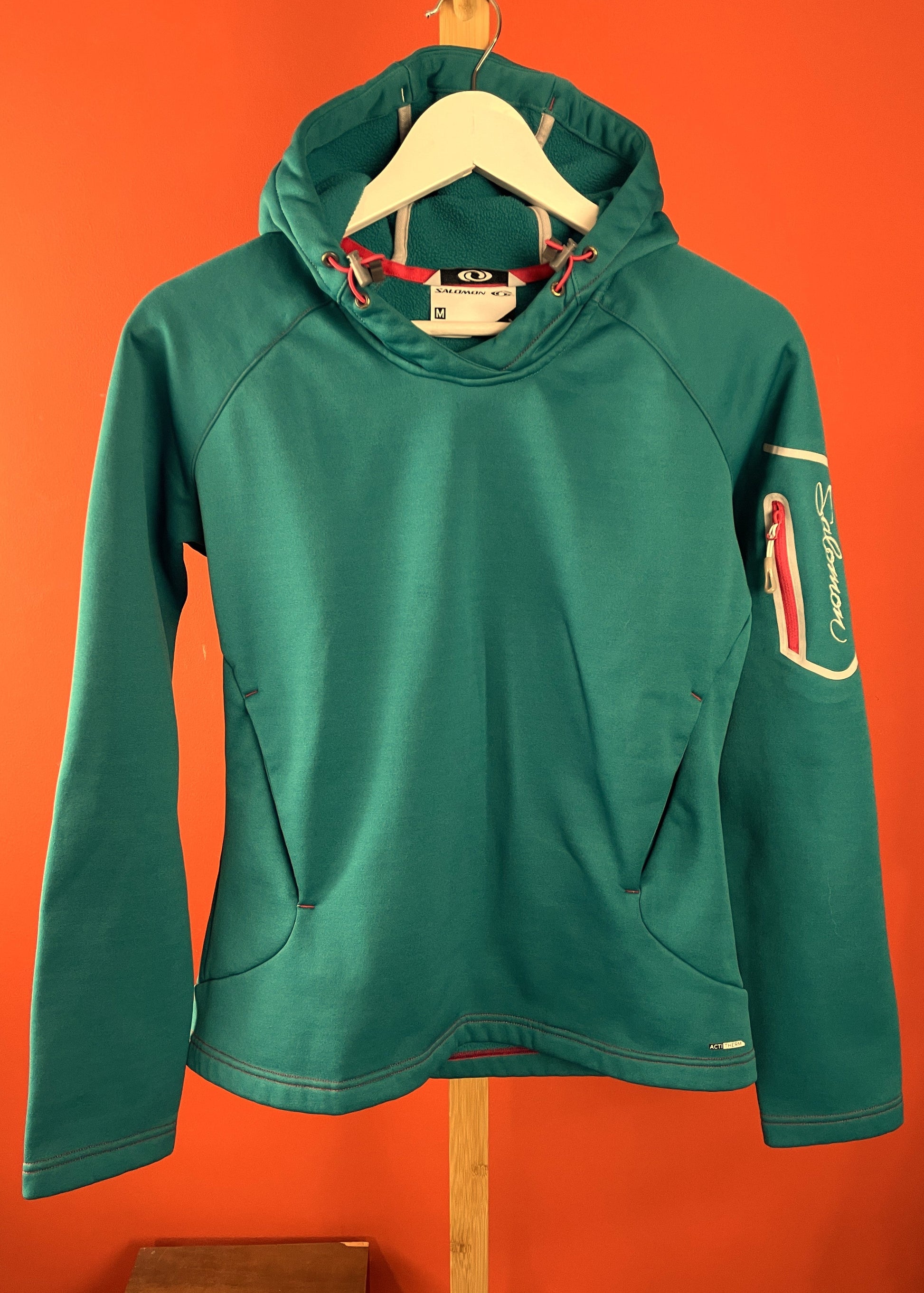 Γυναικεία Φούτερ Μπλούζα / Hoodie SALOMON σε Βεραμάν χρώμα (Small)